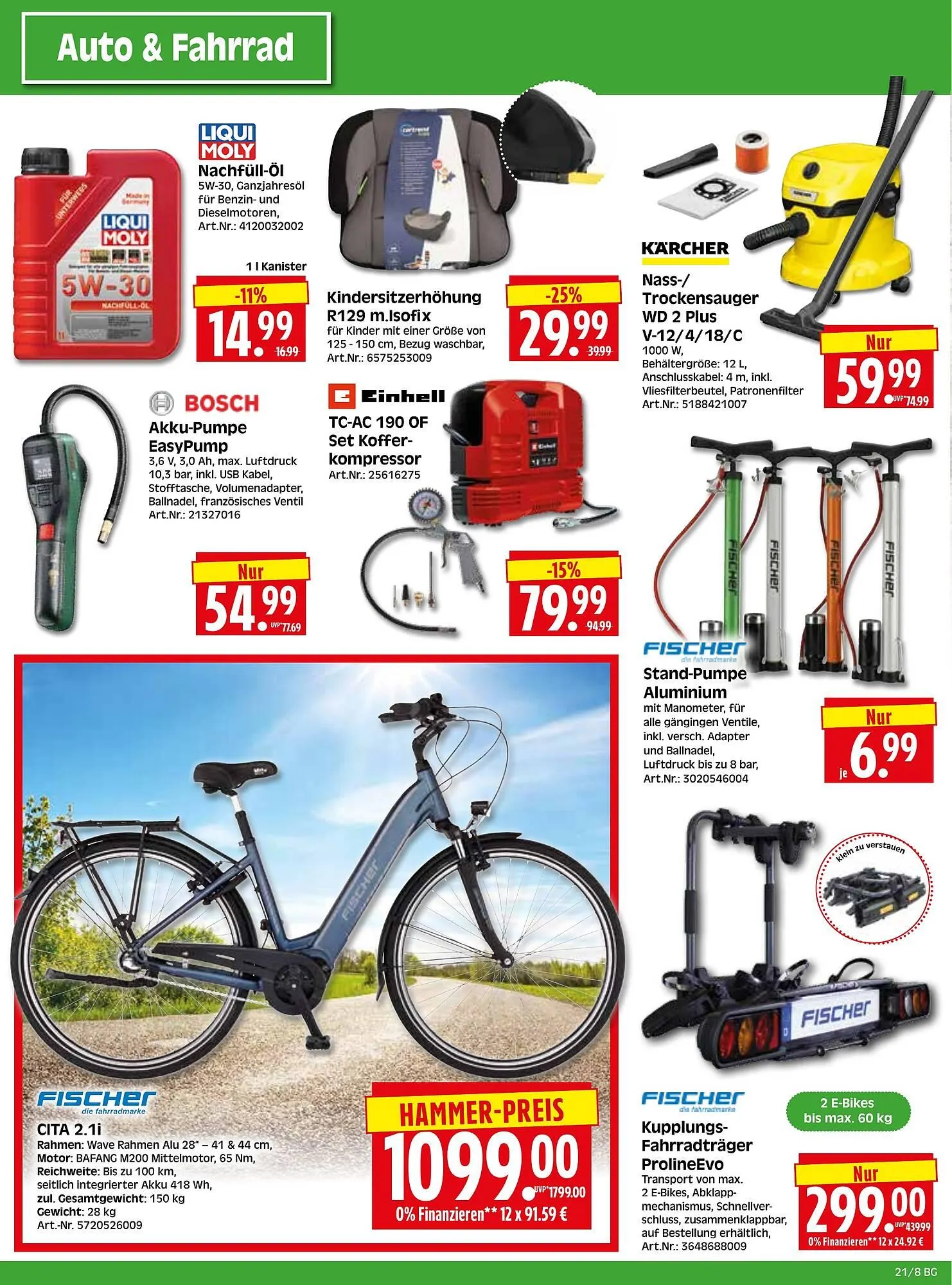 Herkules Baumarkt Prospekt von 19. Mai bis 24. Mai 2025 - Prospekt seite 8