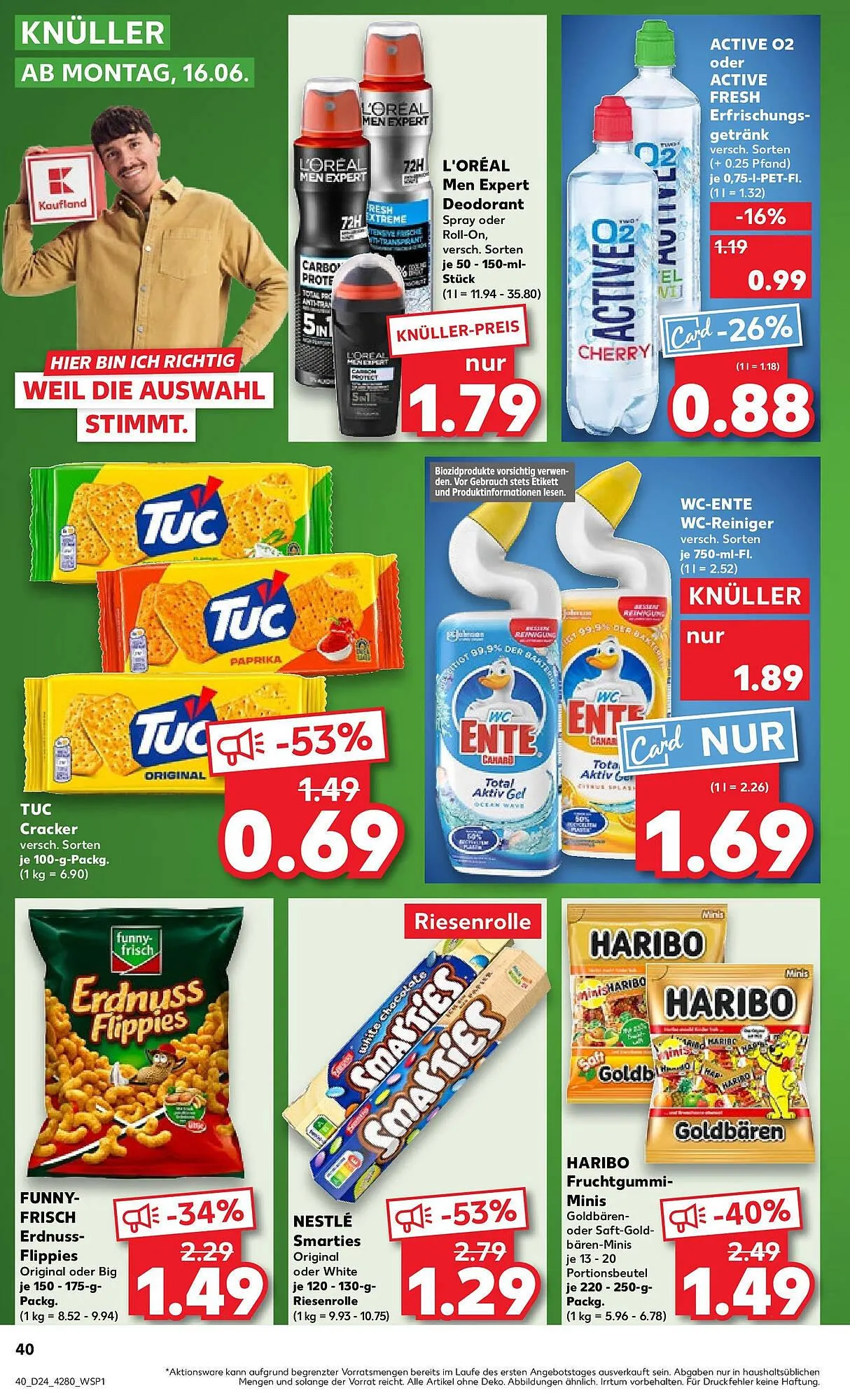 Kaufland Prospekt von 15. Juni bis 18. Juni 2025 - Prospekt seite 1