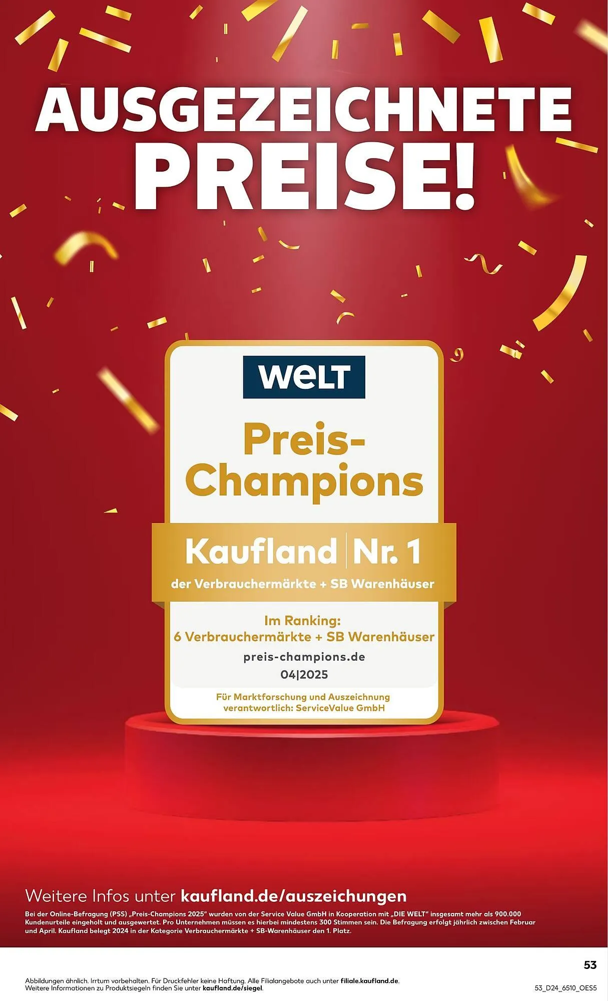 Kaufland Prospekt von 12. Juni bis 18. Juni 2025 - Prospekt seite 53