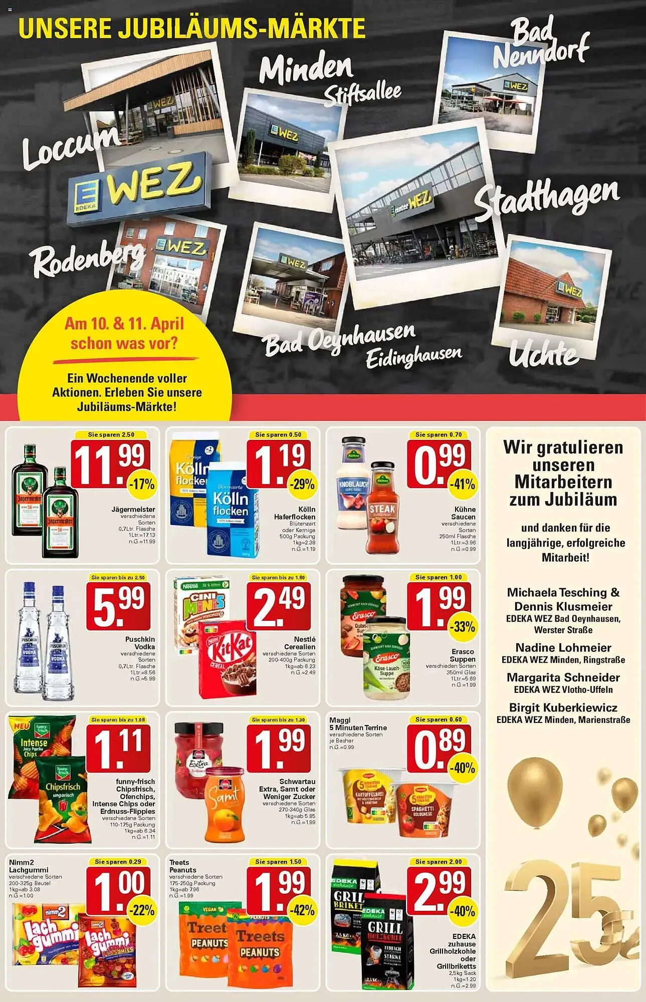 WEZ Prospekt von 7. April bis 11. April 2026 - Prospekt seite 3