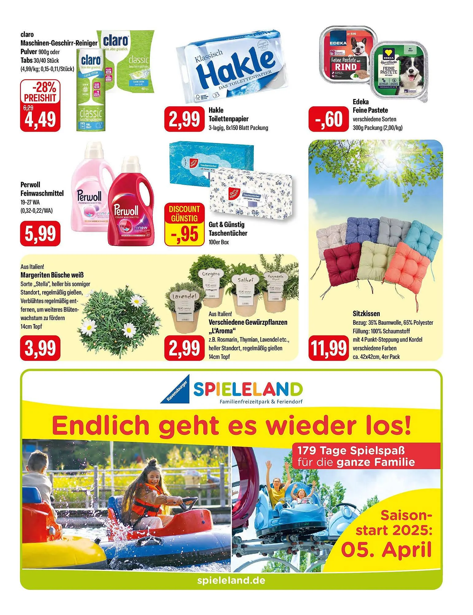 Feneberg Prospekt von 2. April bis 5. April 2025 - Prospekt seite 11