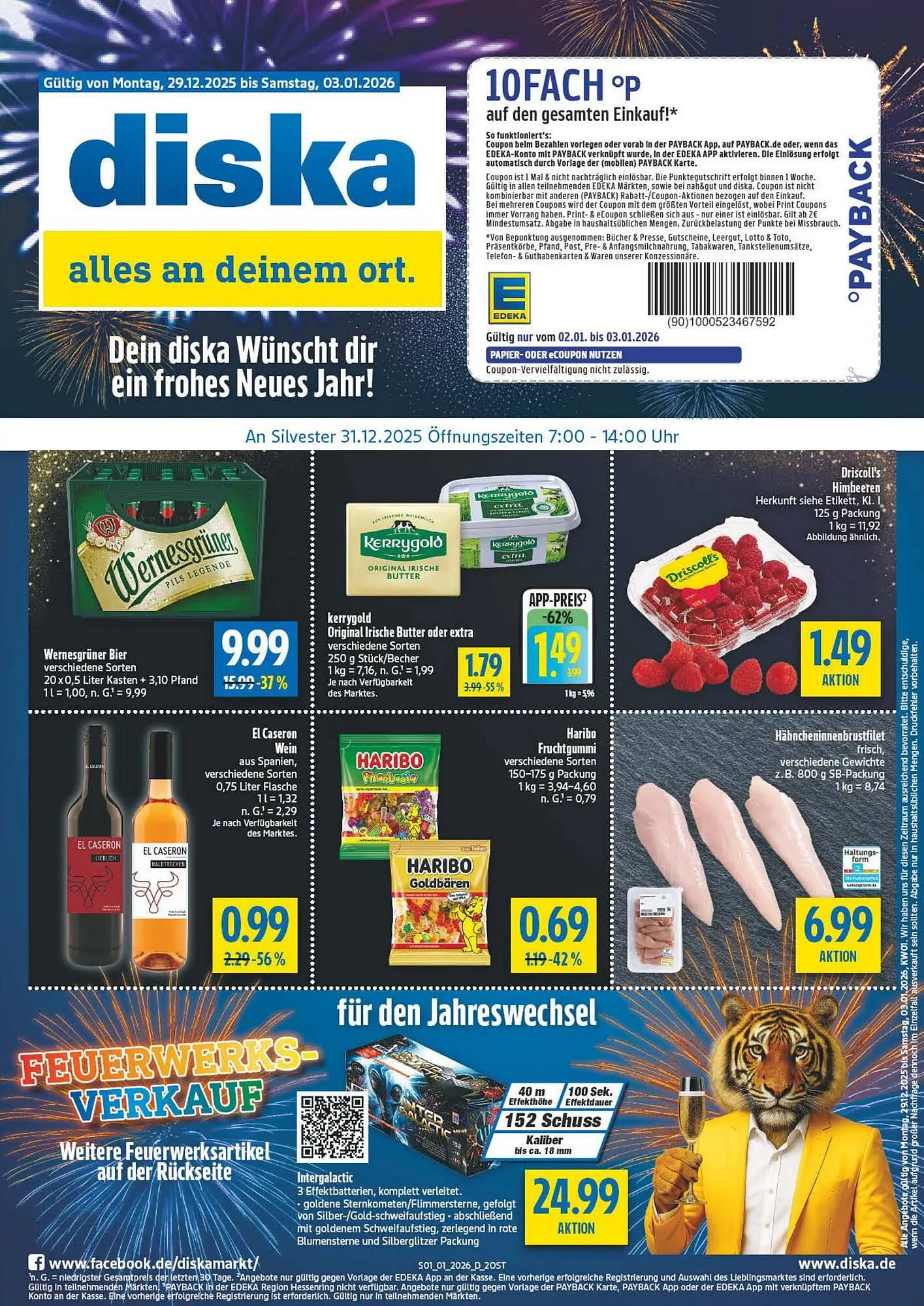 Diska Prospekt von 29. Dezember bis 3. Januar 2026 - Prospekt seite 1