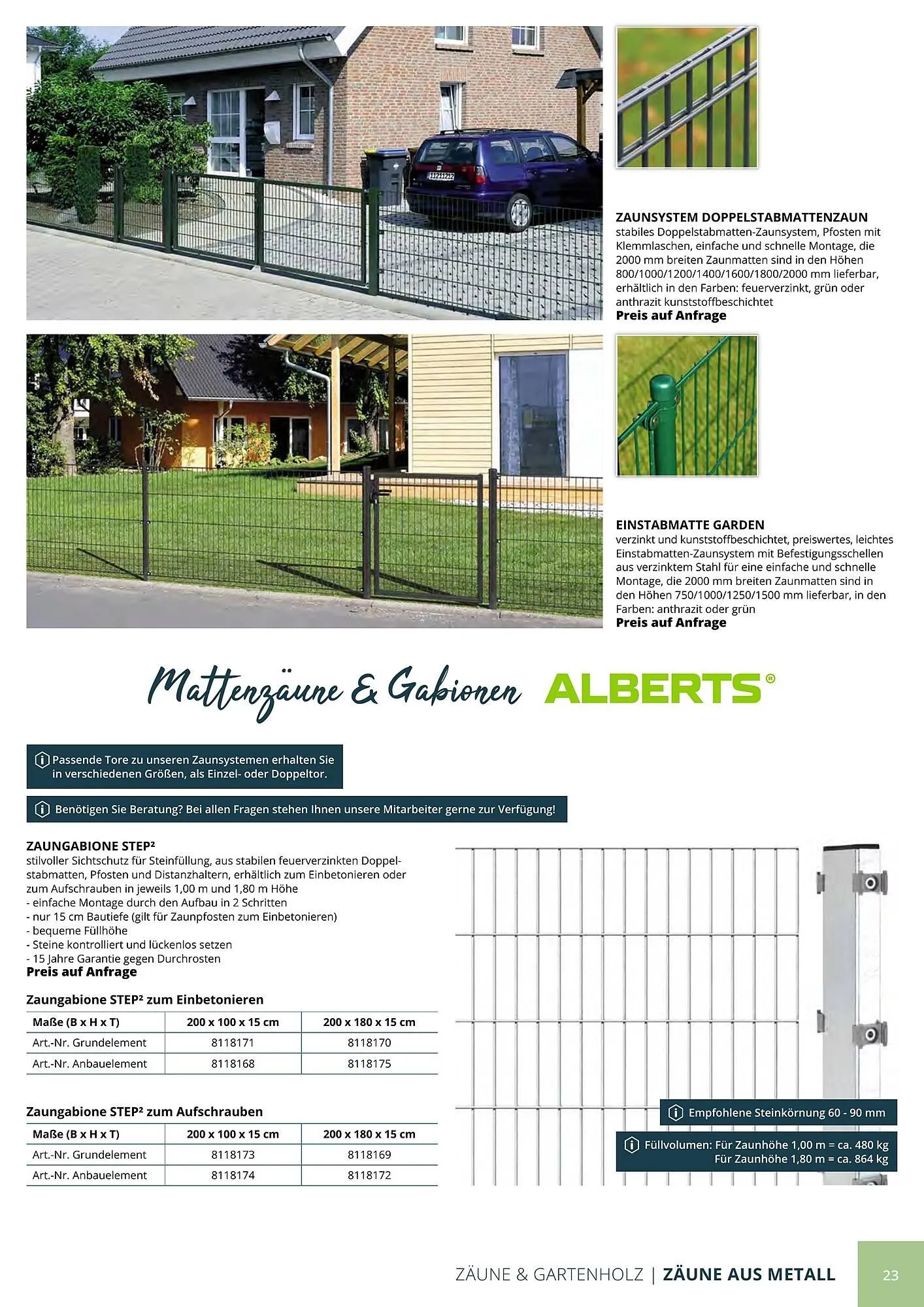 BBM Baumarkt Prospekt von 20. April bis 31. Dezember 2025 - Prospekt seite 23