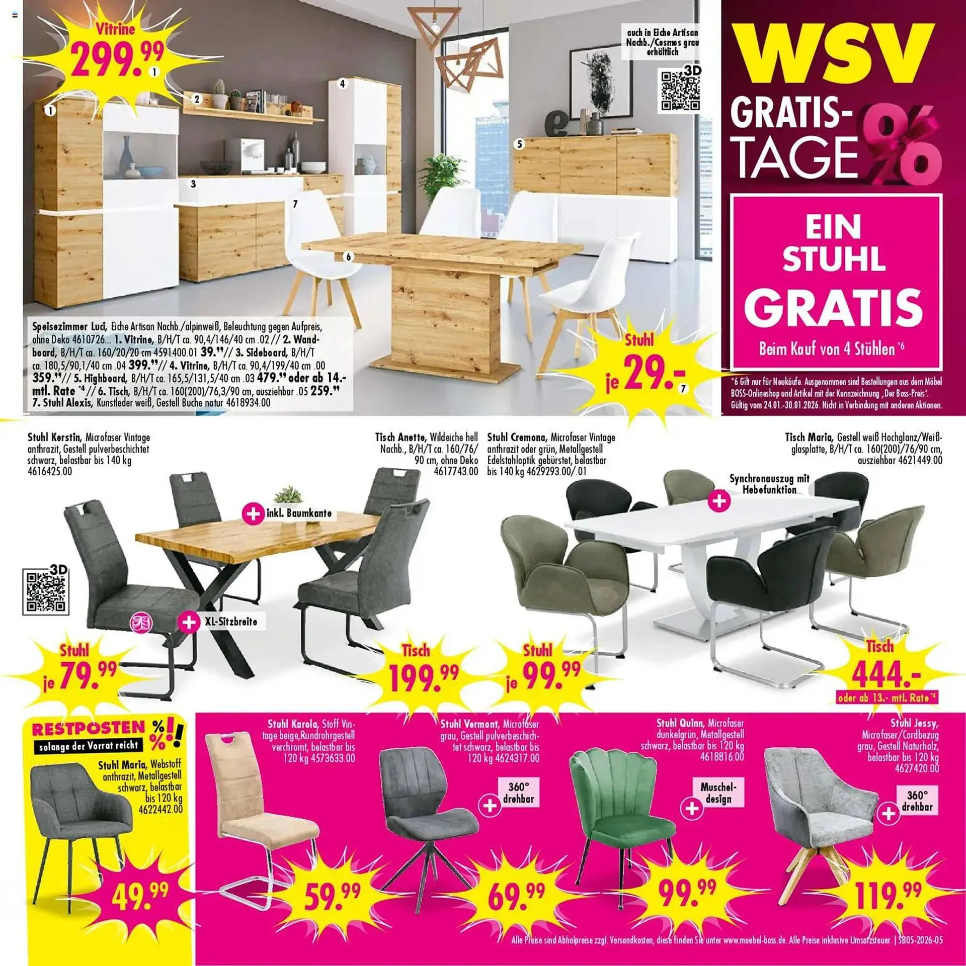 Möbel Boss Prospekt von 24. Januar bis 30. Januar 2026 - Prospekt seite 5