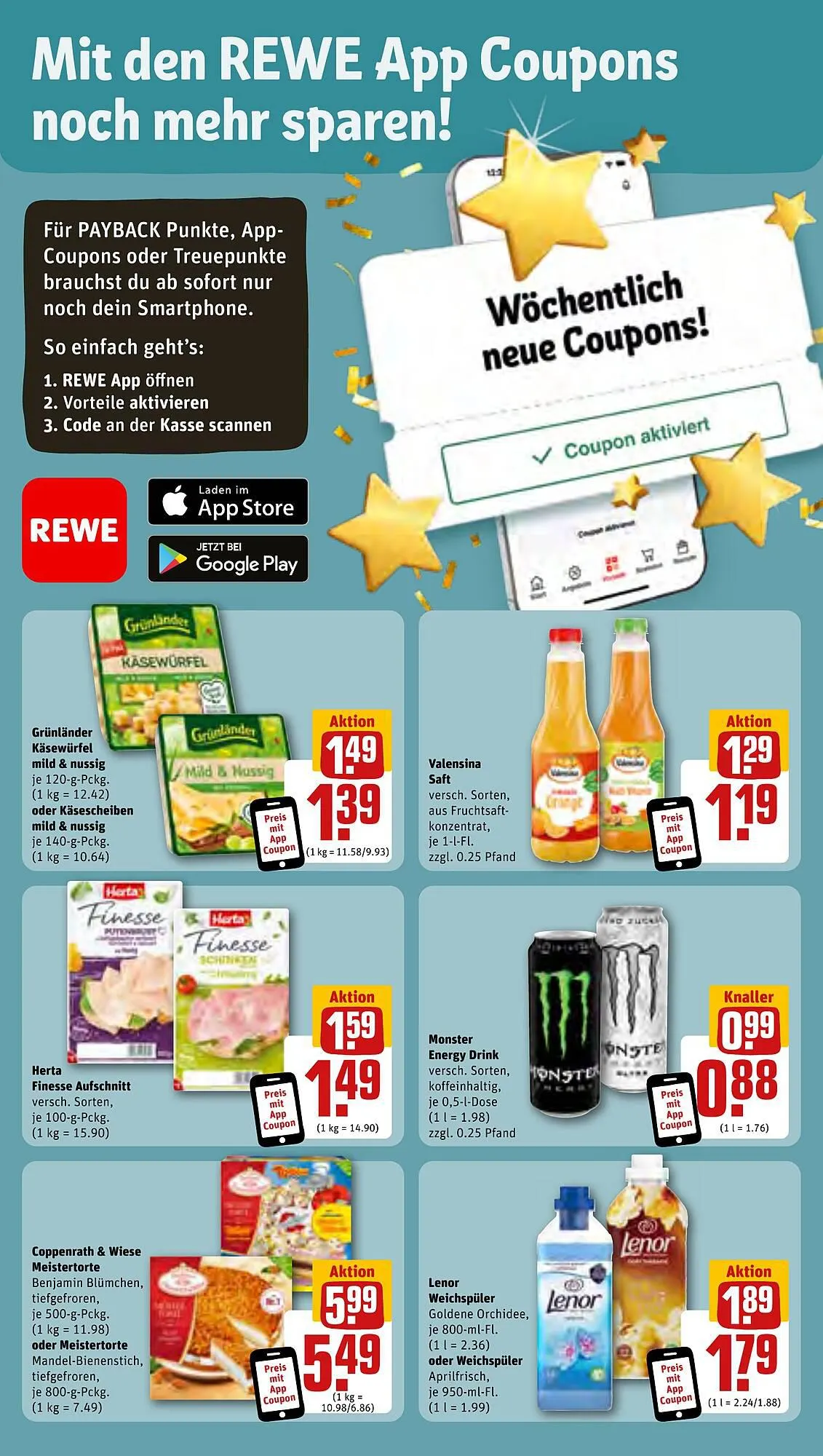 REWE tilbudsavis Gyldig indtil 31. juli - 5. august 2023 - tilbudsavis side 3