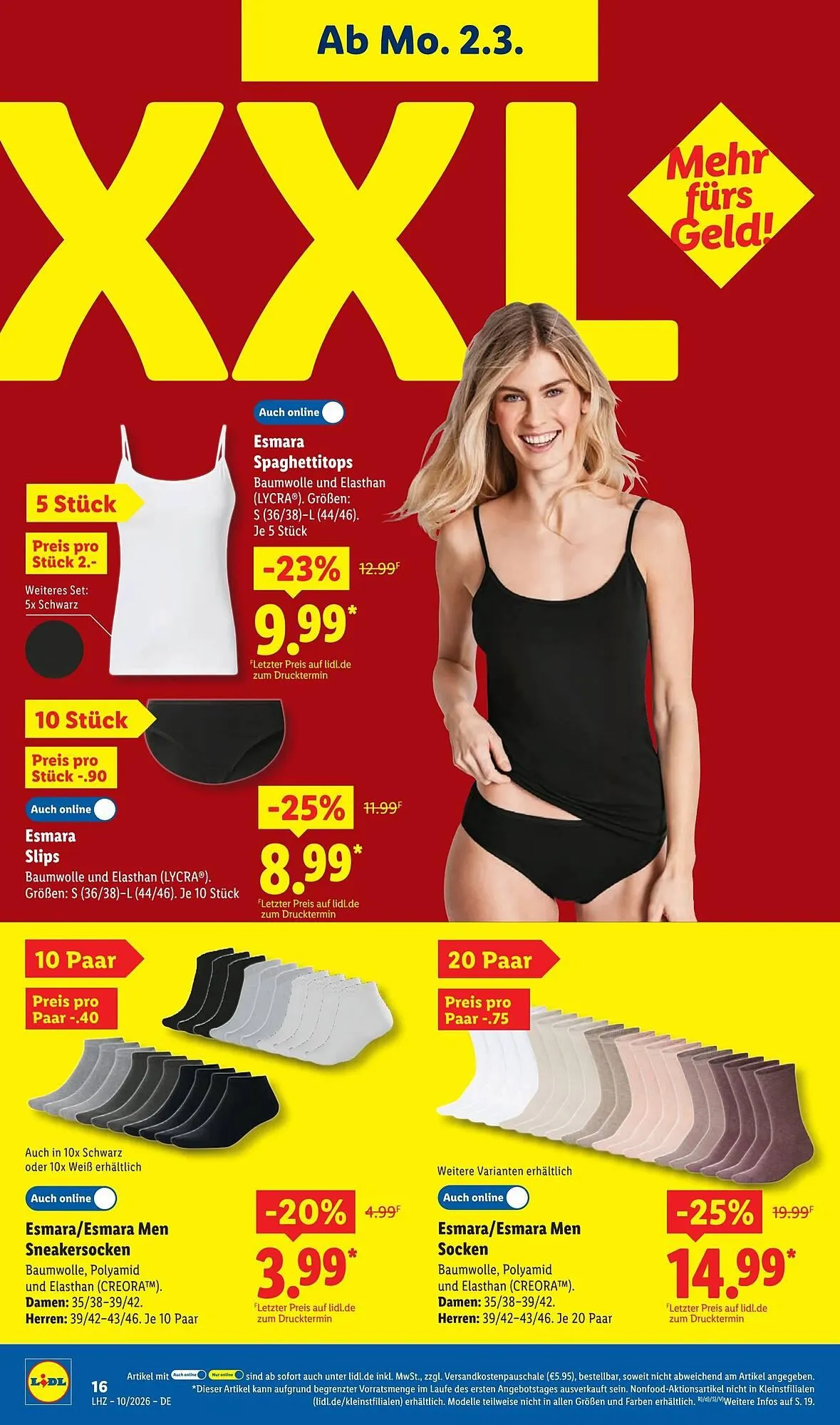 Lidl Prospekt von 2. März bis 8. März 2026 - Prospekt seite 34