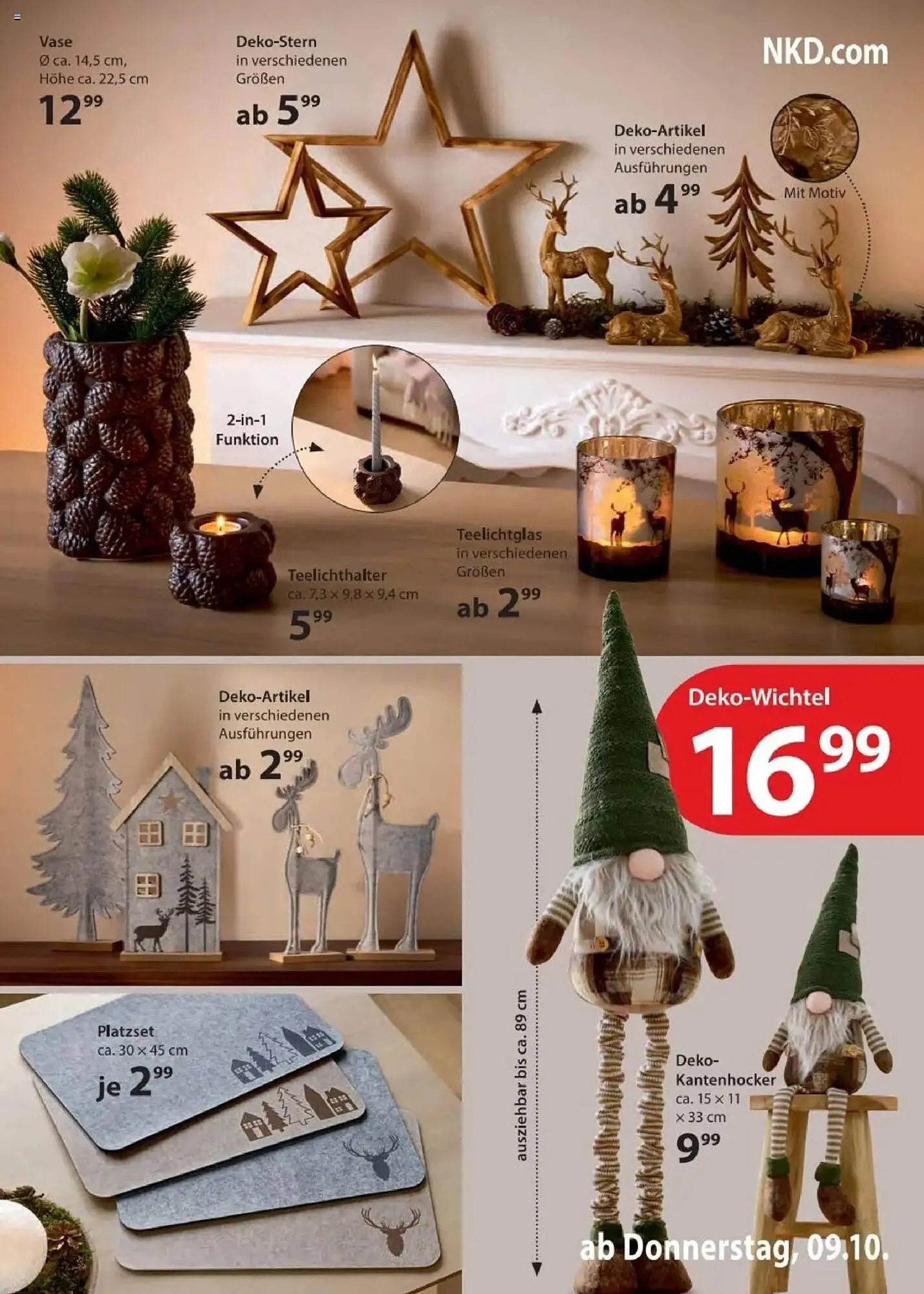 NKD Prospekt von 9. Oktober bis 22. Oktober 2025 - Prospekt seite 17