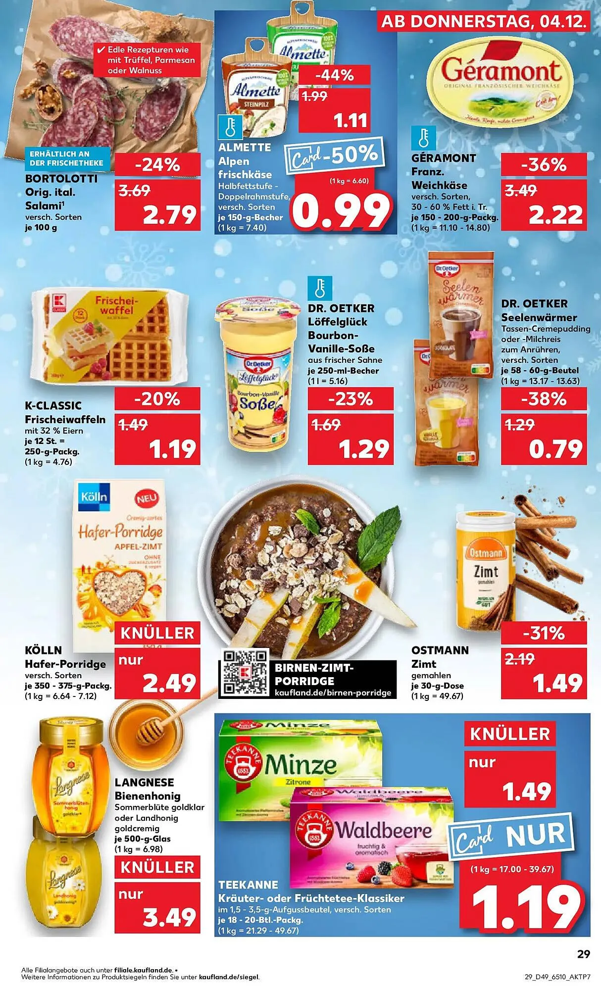 Kaufland Prospekt von 7. Dezember bis 10. Dezember 2025 - Prospekt seite 29