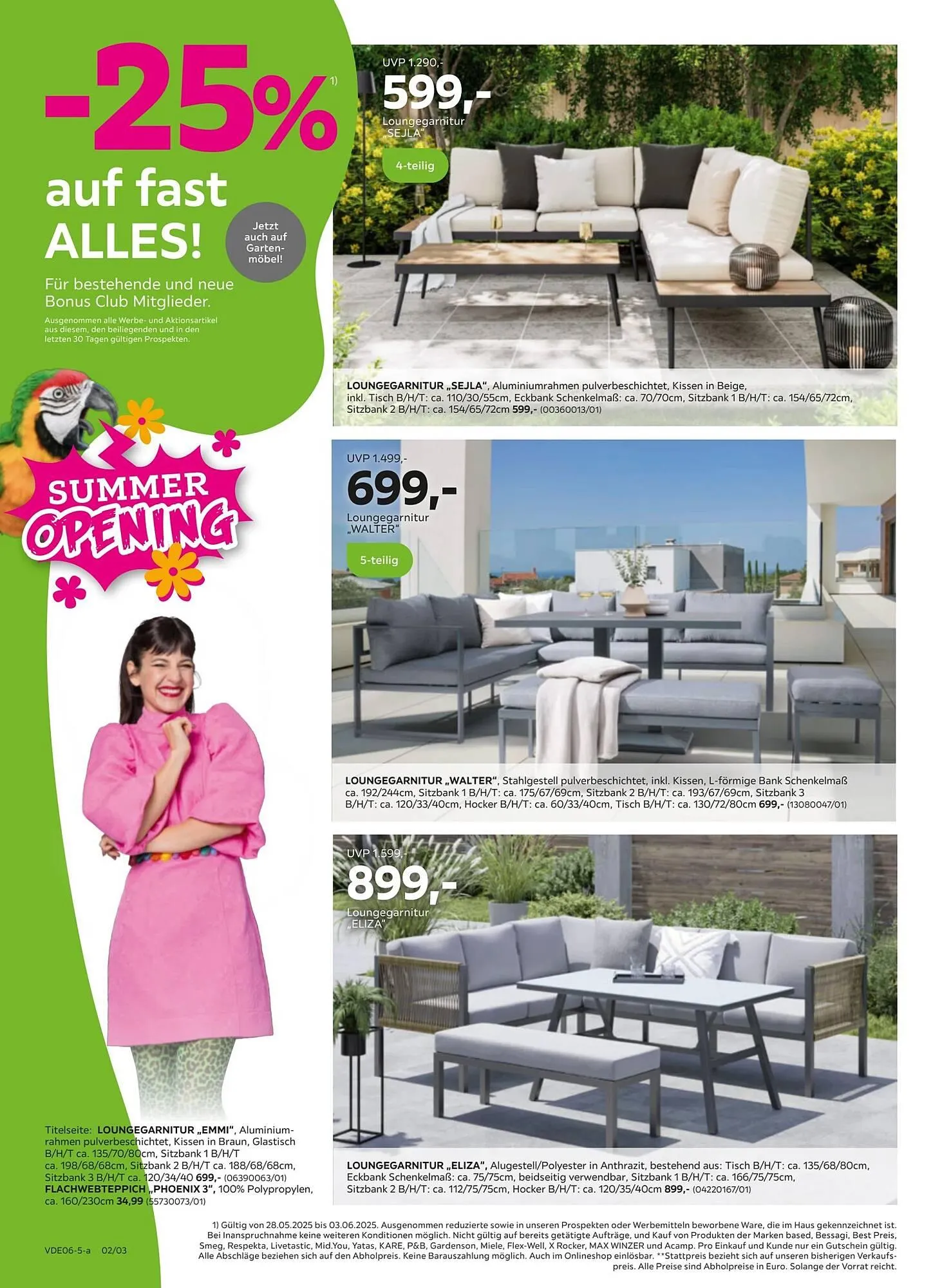 Mömax Prospekt von 26. Mai bis 4. Juni 2025 - Prospekt seite 2