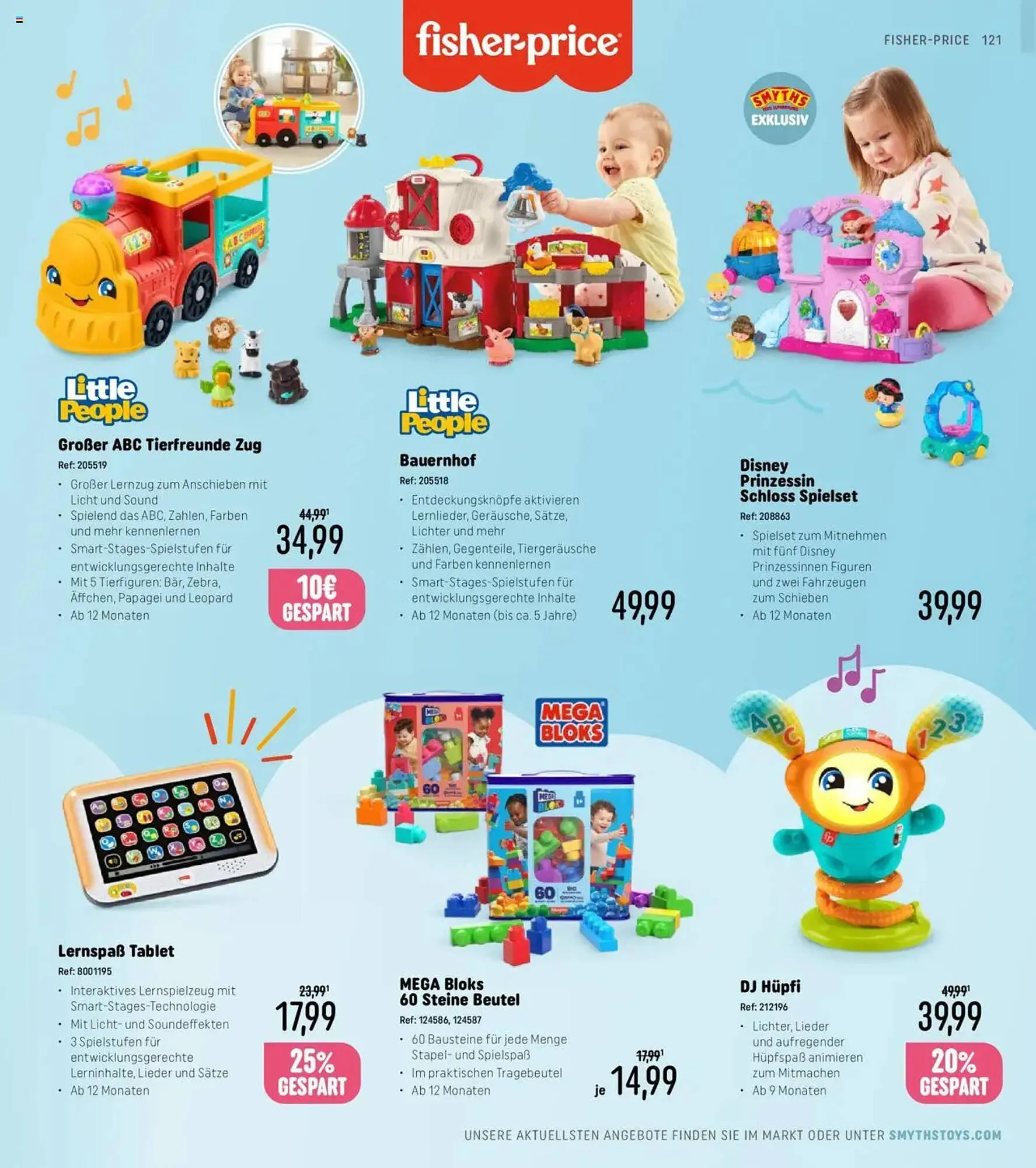 Smyths Toys Prospekt von 26. März bis 30. Juni 2025 - Prospekt seite 121