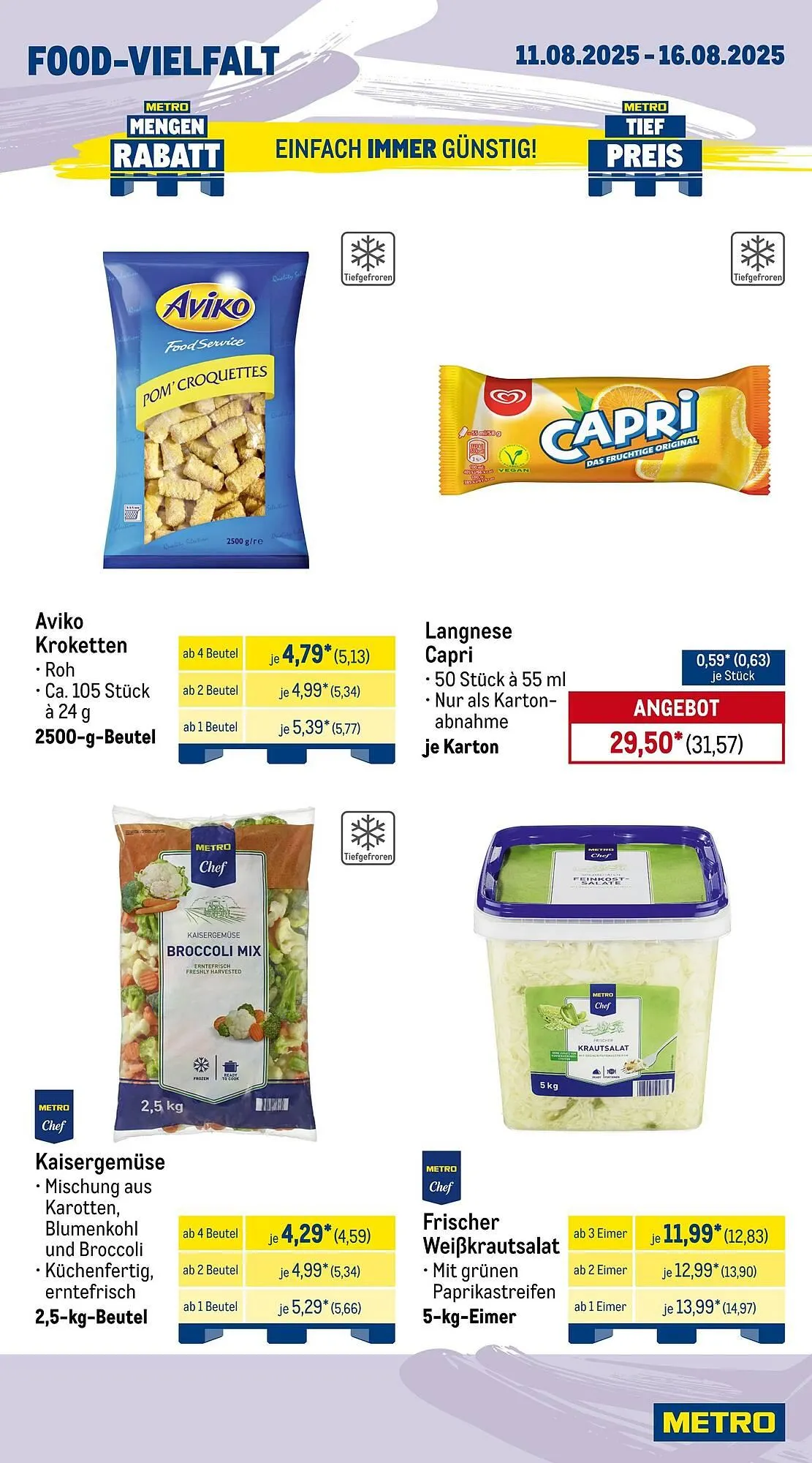 METRO Prospekt von 11. August bis 17. August 2025 - Prospekt seite 11