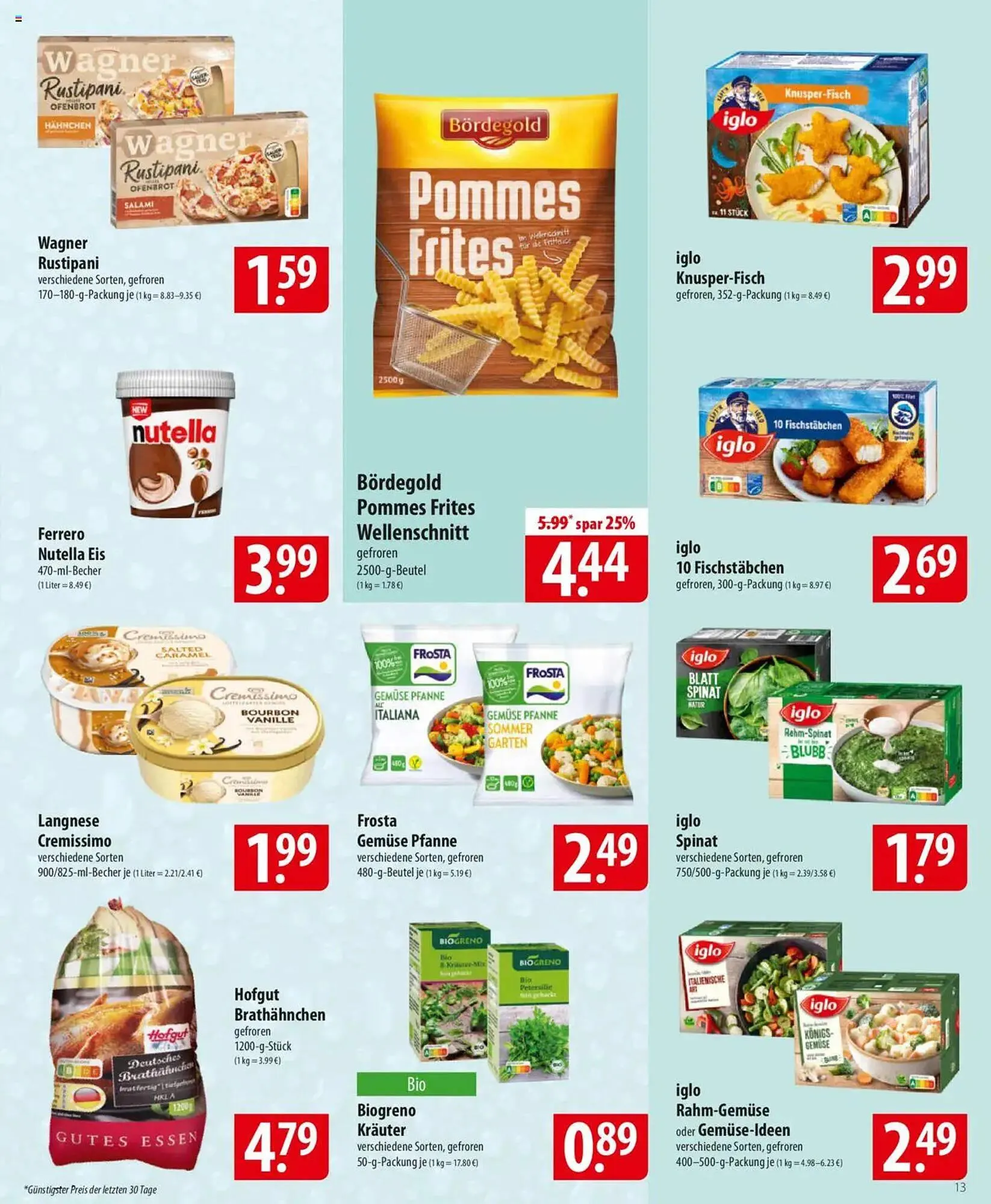 Famila Nord Ost Prospekt von 26. Mai bis 31. Mai 2025 - Prospekt seite 13