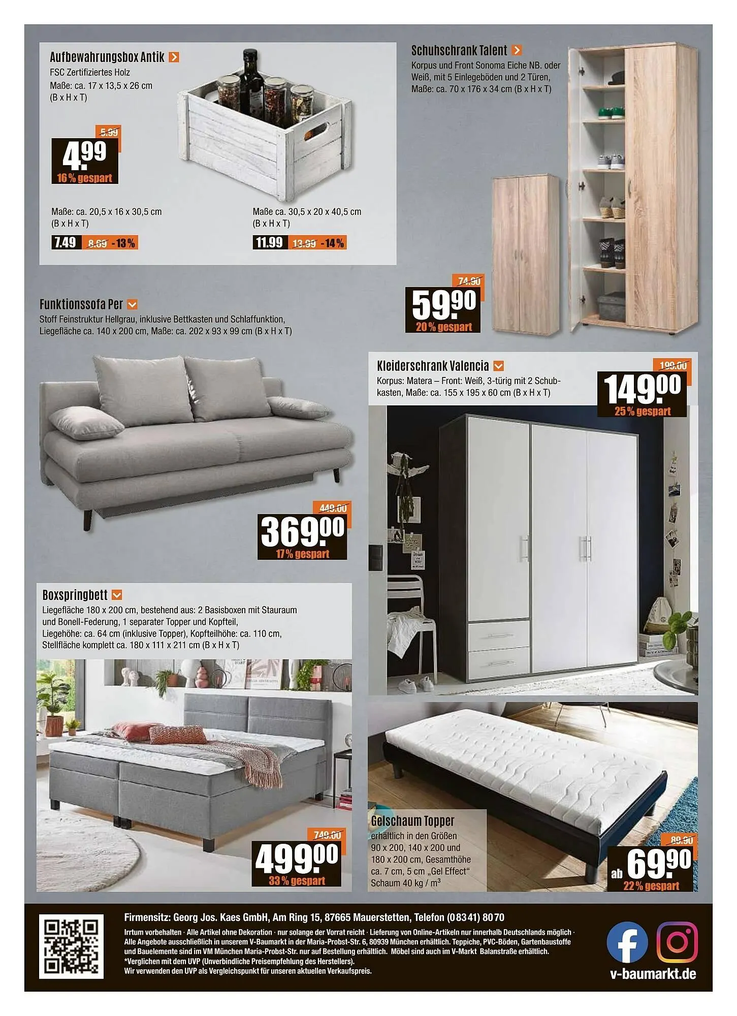 V Baumarkt Prospekt von 6. November bis 12. November 2025 - Prospekt seite 8