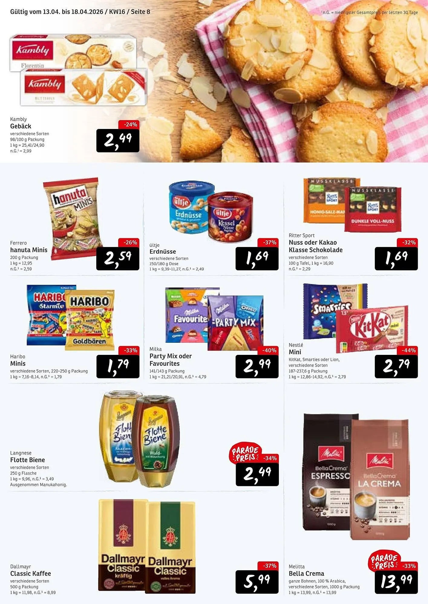 KONSUM Prospekt von 13. April bis 18. April 2026 - Prospekt seite 8