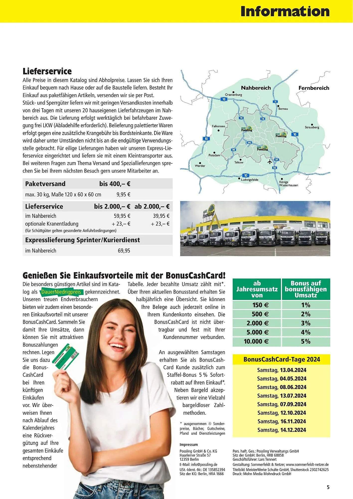 Holz Possling Prospekt von 2. Mai bis 31. Juli 2025 - Prospekt seite 5