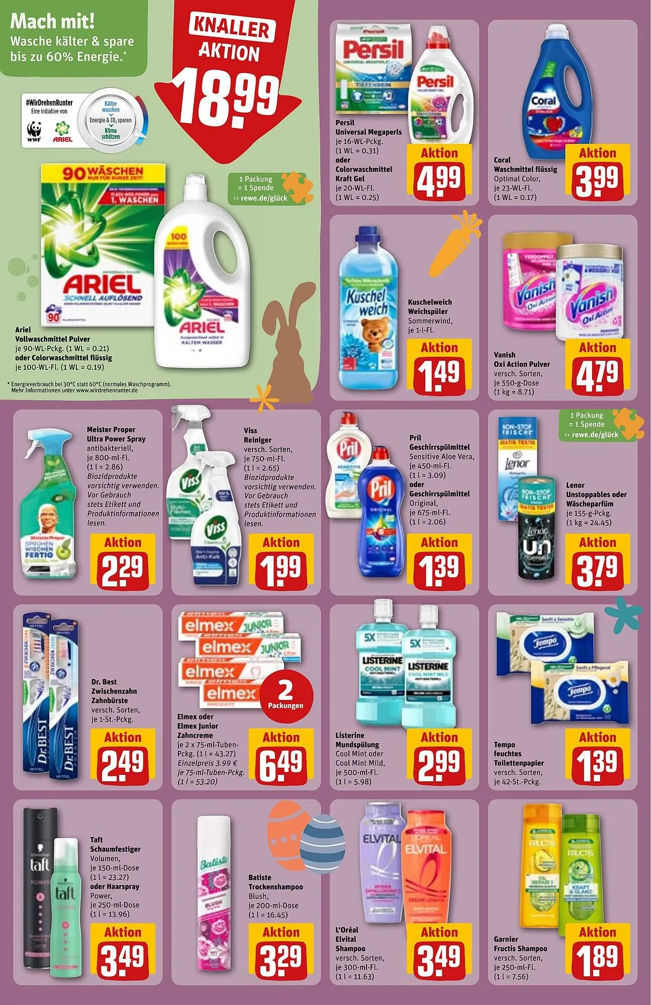 REWE Prospekt von 14. April bis 19. April 2025 - Prospekt seite 28