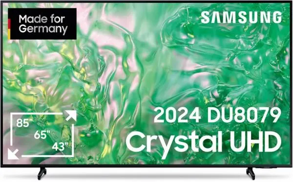 Samsung GU75DU8079U 189 cm (75") LCD-TV mit LED-Technik schwarz / G