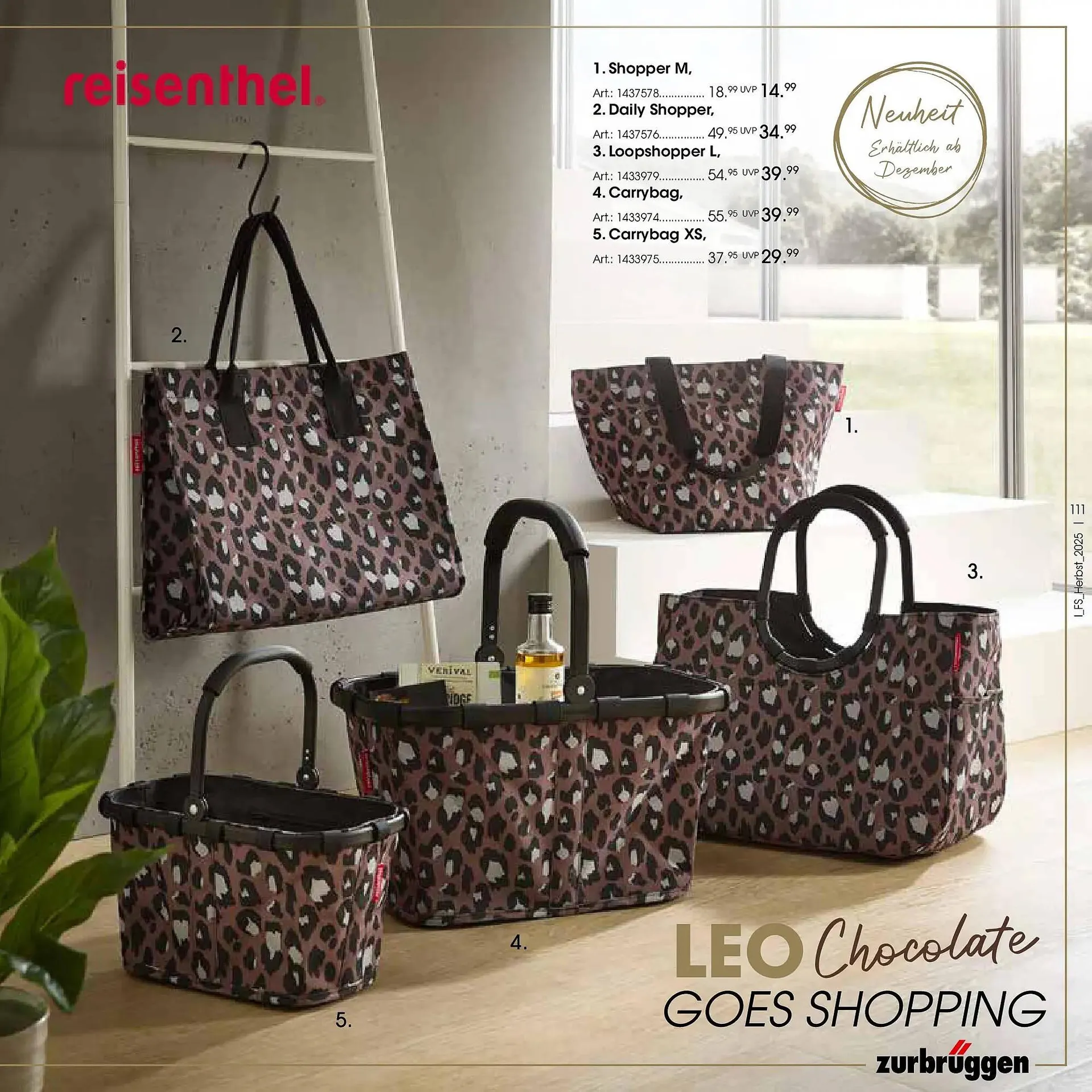 Zurbrüggen Prospekt von 19. Oktober bis 31. Januar 2026 - Prospekt seite 111