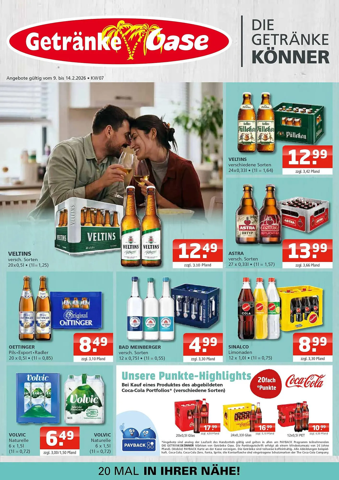 Getränke Oase Prospekt - 1