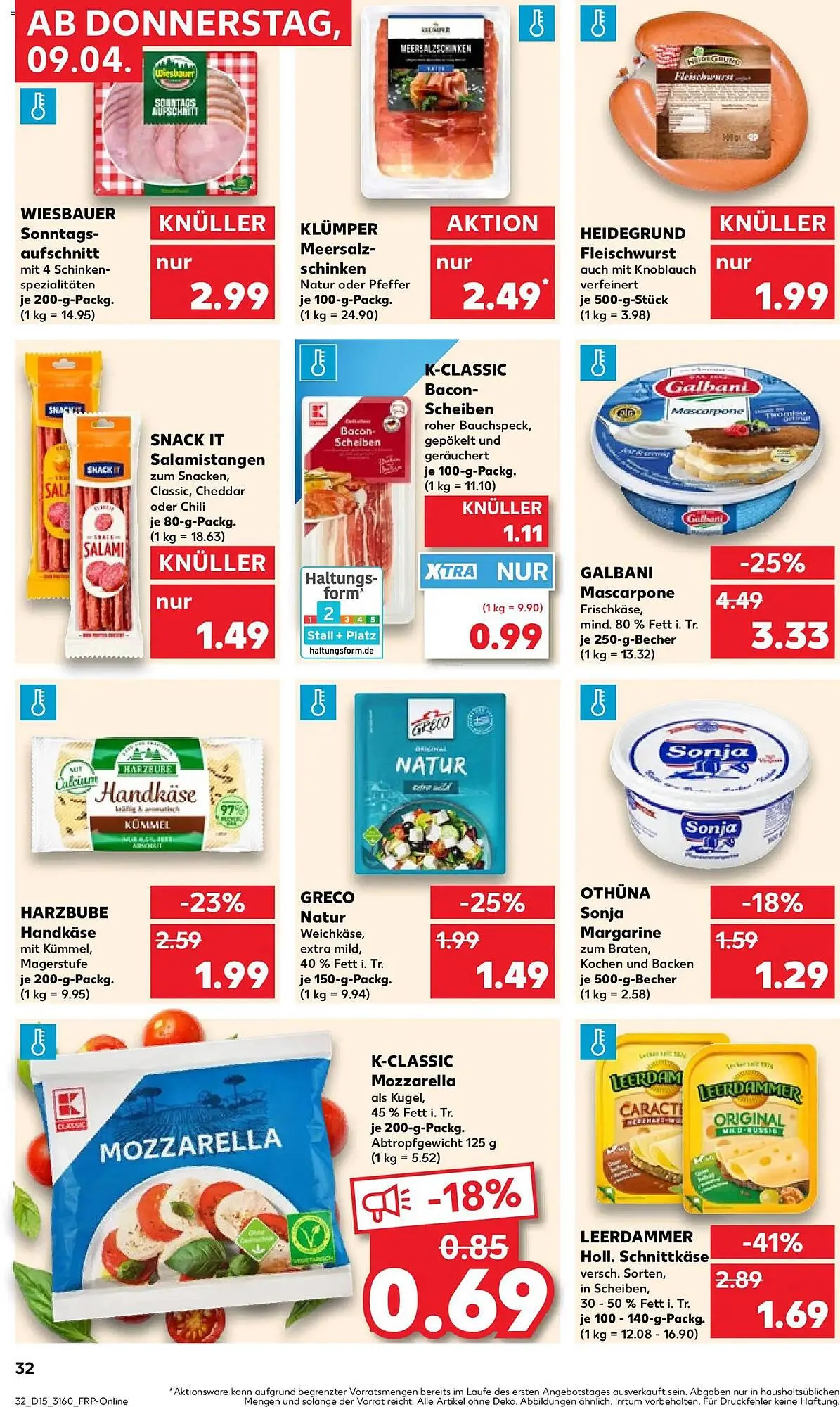 Kaufland Prospekt von 9. April bis 15. April 2026 - Prospekt seite 32