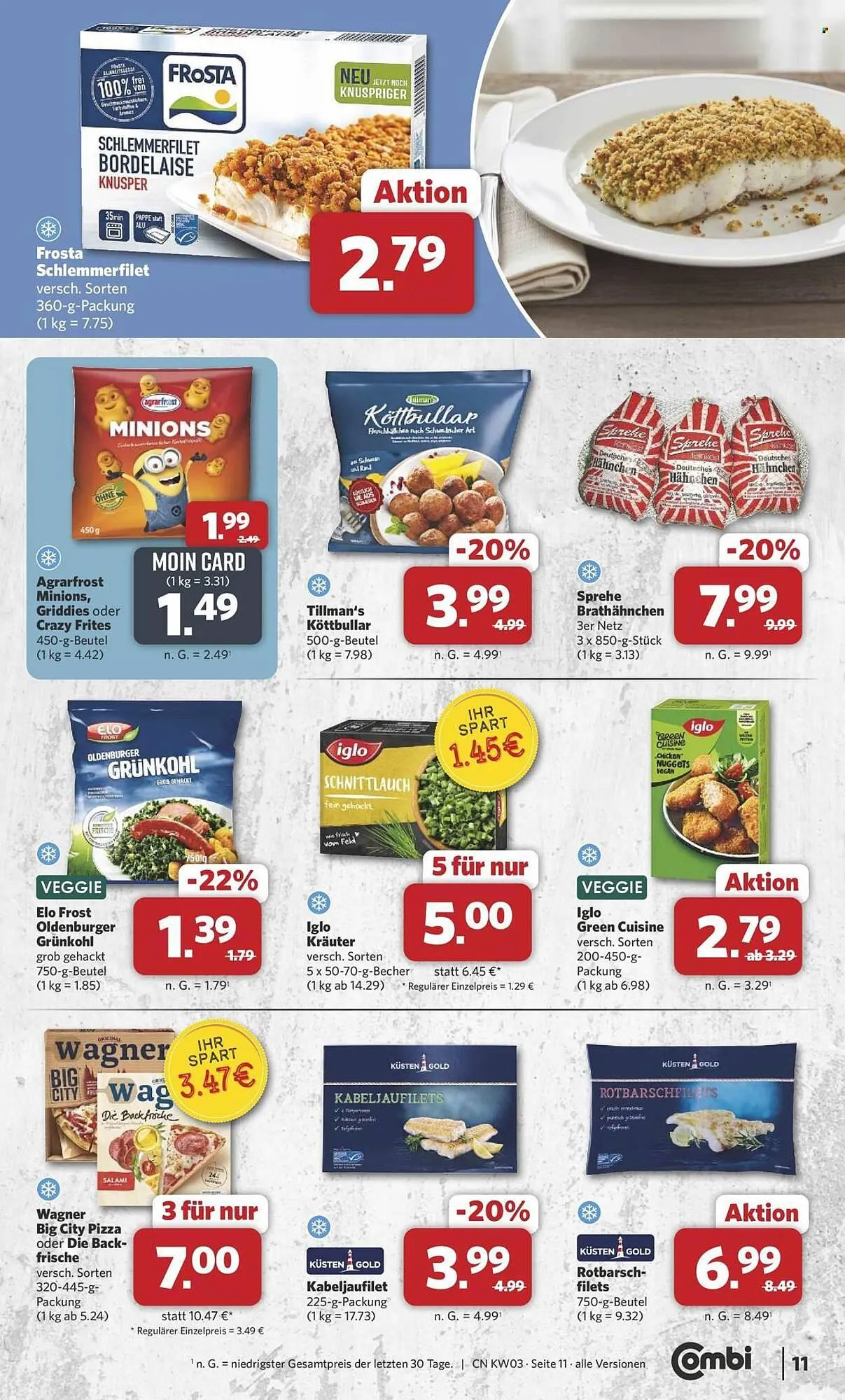 Combi Prospekt von 12. Januar bis 17. Januar 2026 - Prospekt seite 11