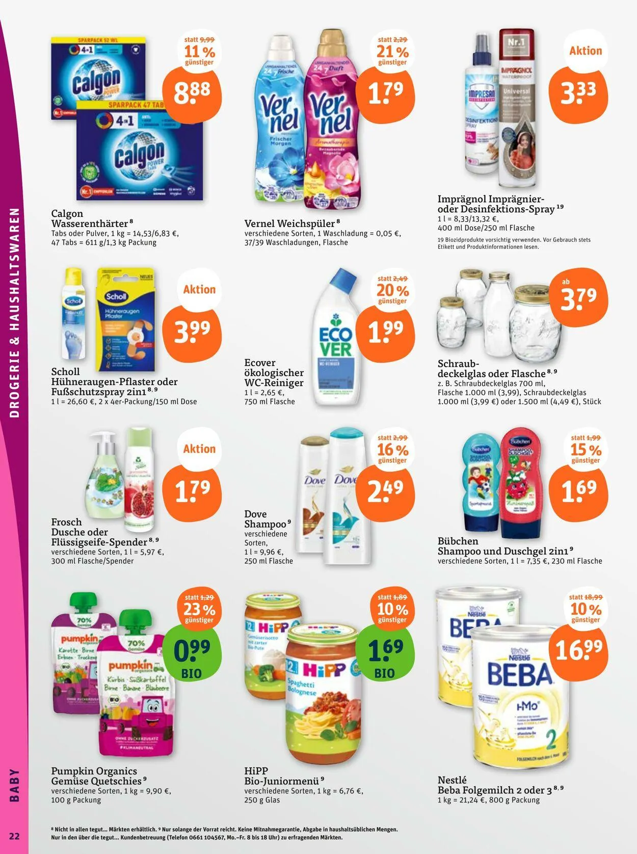 Tegut Aktueller Prospekt von 30. Juni bis 6. Juli 2025 - Prospekt seite 24