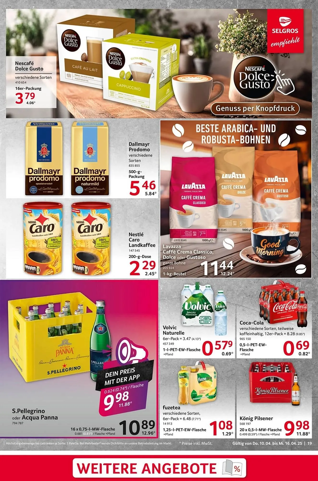 Selgros Prospekt von 10. April bis 17. April 2025 - Prospekt seite 19