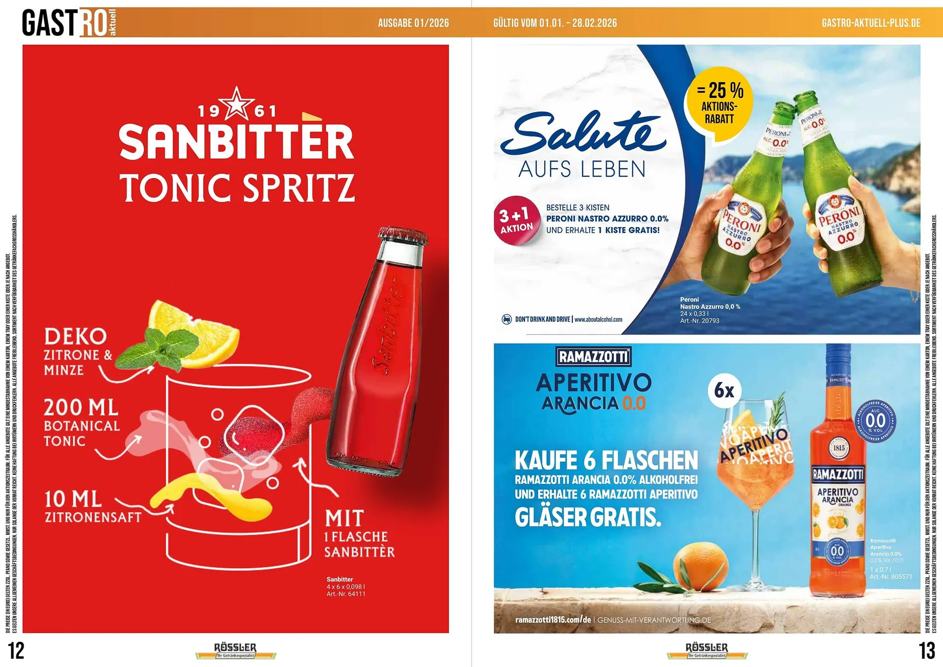 Getränke Rössler Prospekt von 8. Januar bis 28. Februar 2026 - Prospekt seite 7