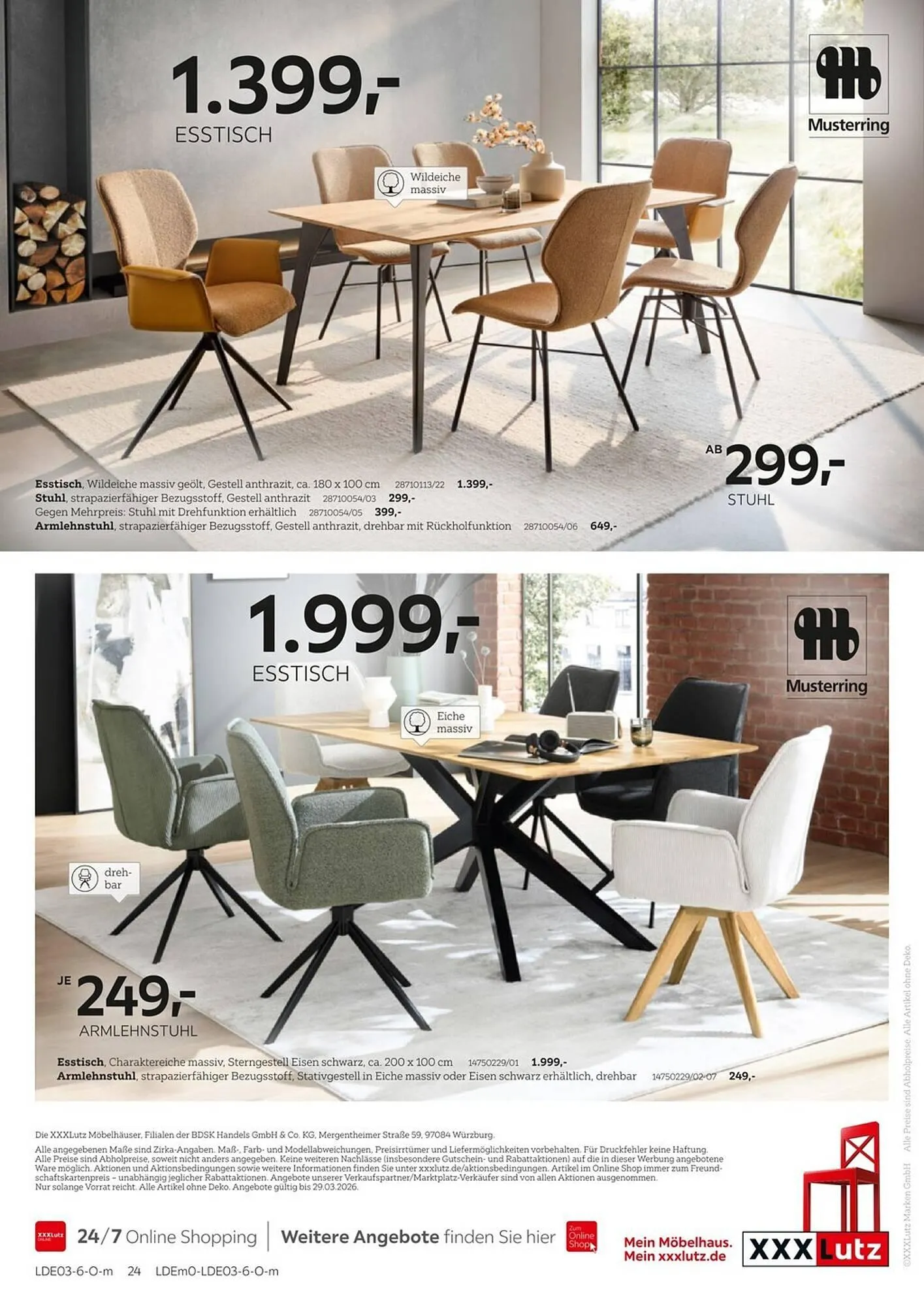 XXXLutz Prospekt von 16. März bis 29. März 2026 - Prospekt seite 24