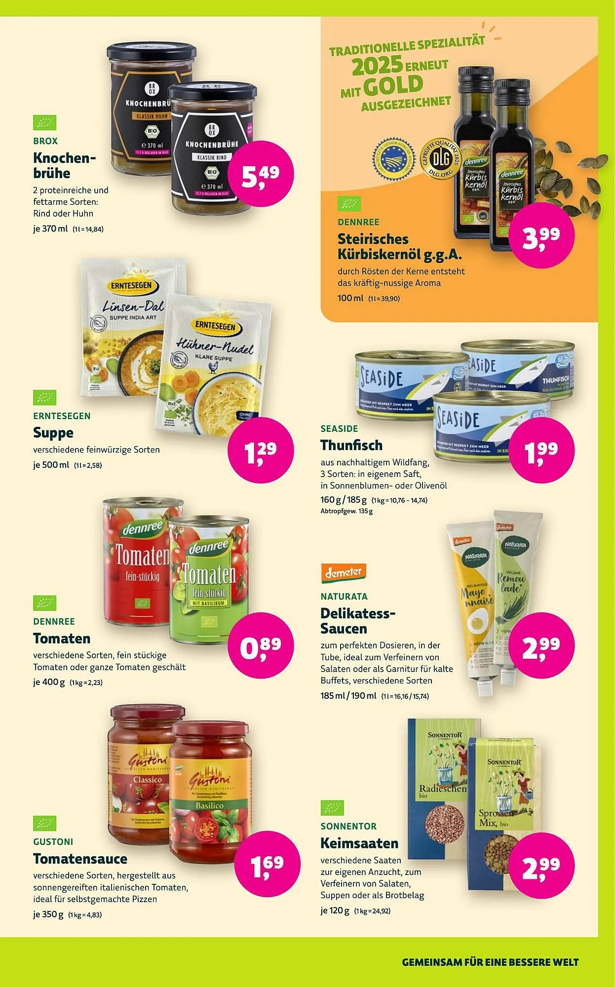 Aleco Biomarkt Prospekt von 22. Oktober bis 4. November 2025 - Prospekt seite 7