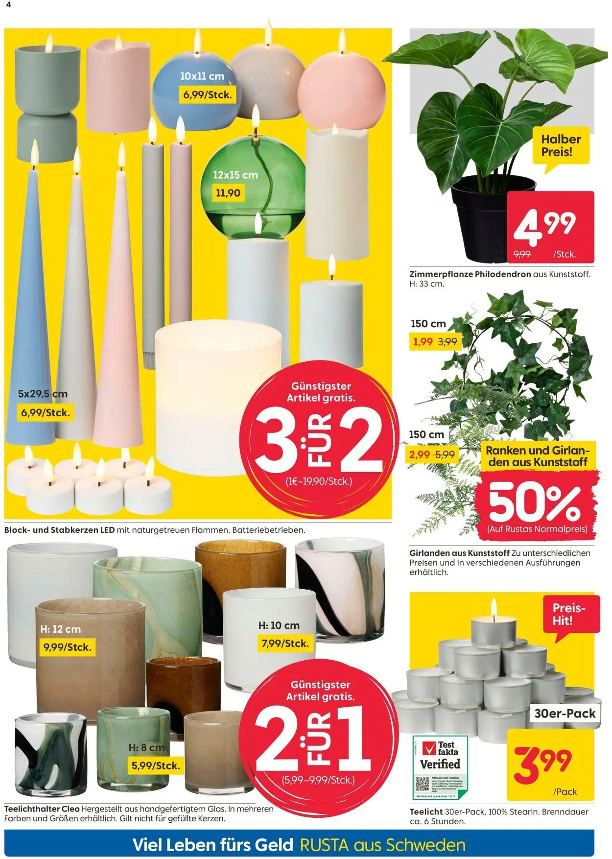 Rusta von 5. August bis 19. August 2025 - Prospekt seite 4