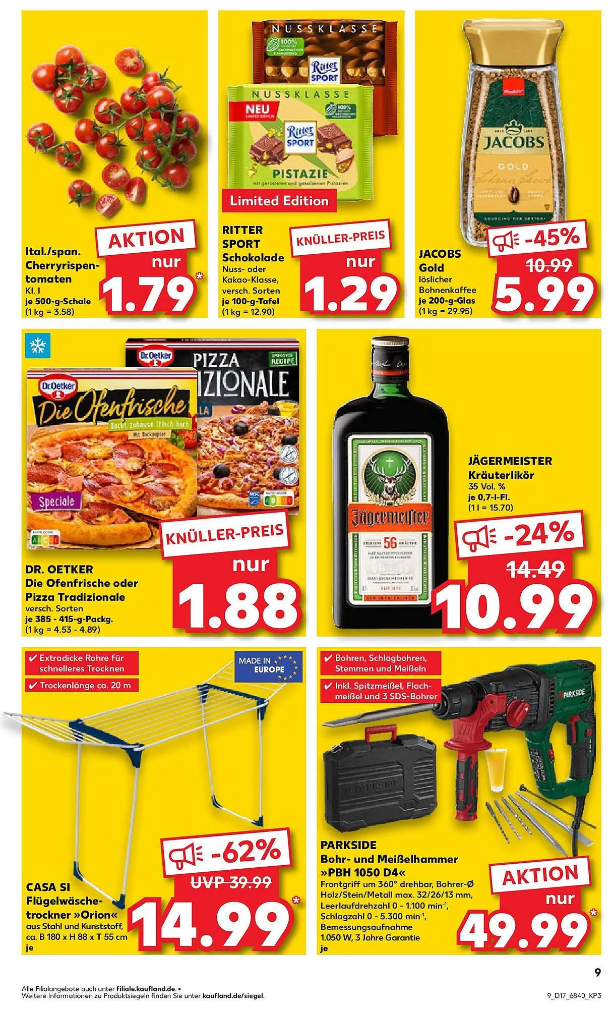 Kaufland Prospekt von 23. April bis 30. April 2025 - Prospekt seite 9