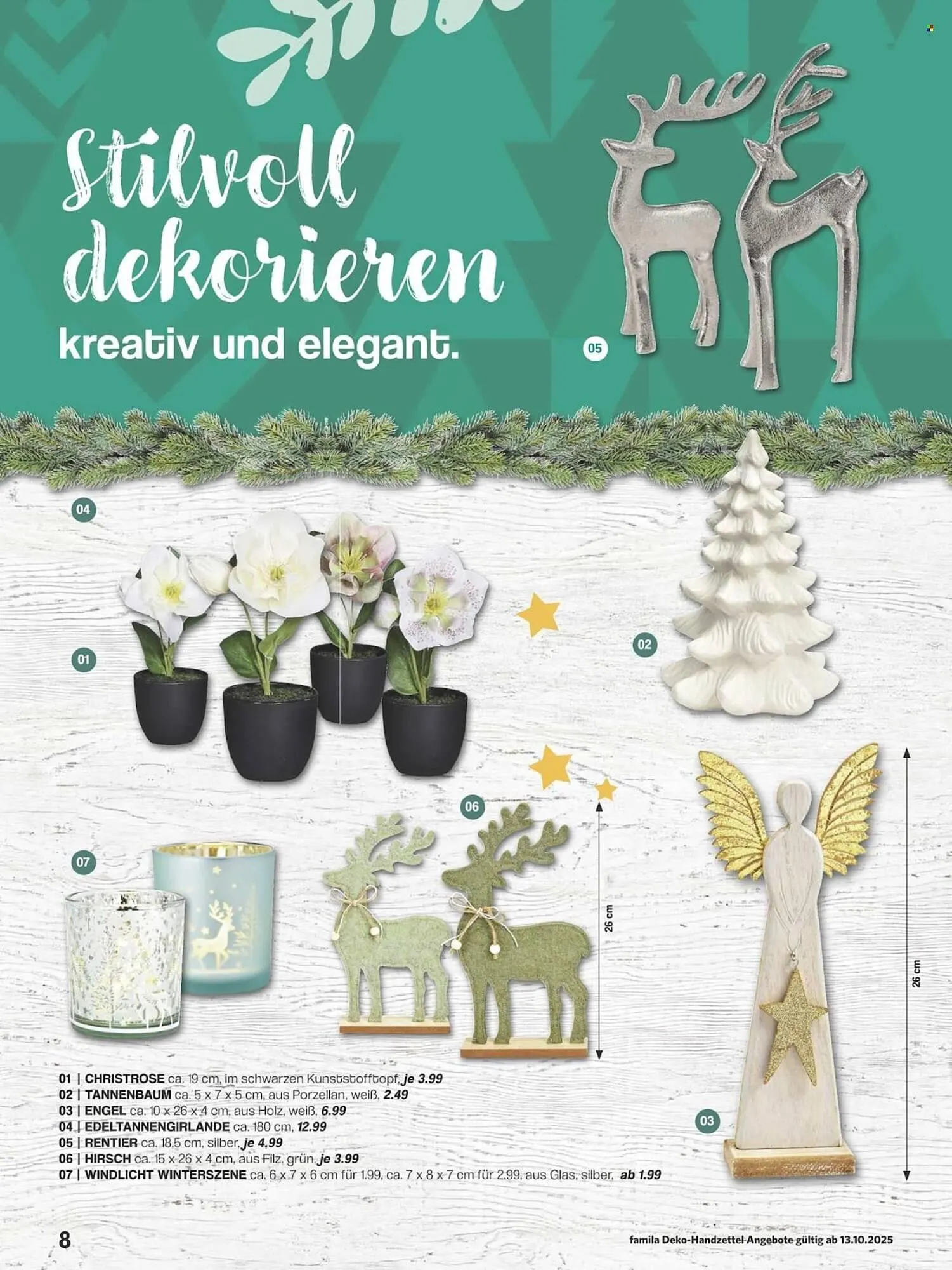 Famila Nord Ost Prospekt von 13. Oktober bis 31. Dezember 2025 - Prospekt seite 8