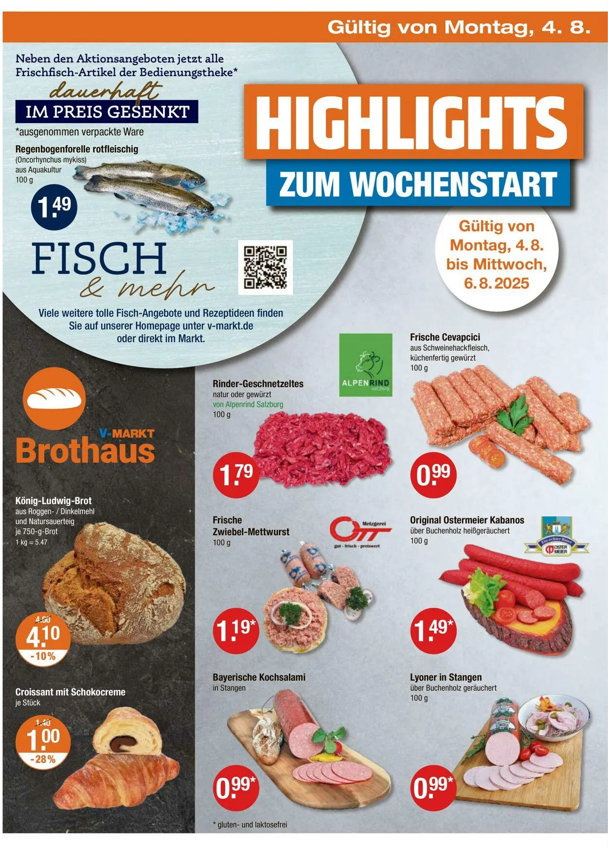 V-Markt Aktueller Prospekt von 31. Juli bis 6. August 2025 - Prospekt seite 18