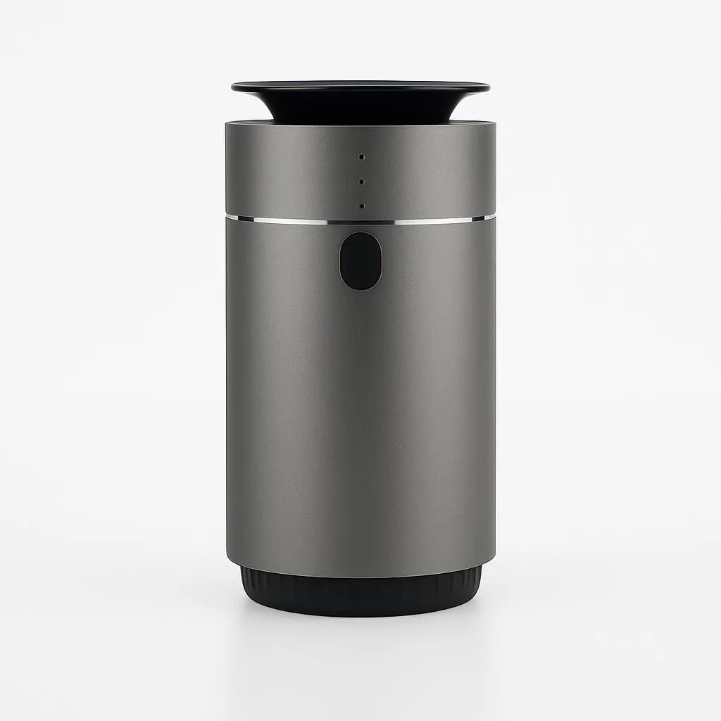 Duftguru Cup 1 Diffusor für Aromaöle – mit PKW-Funktion – Anthrazit