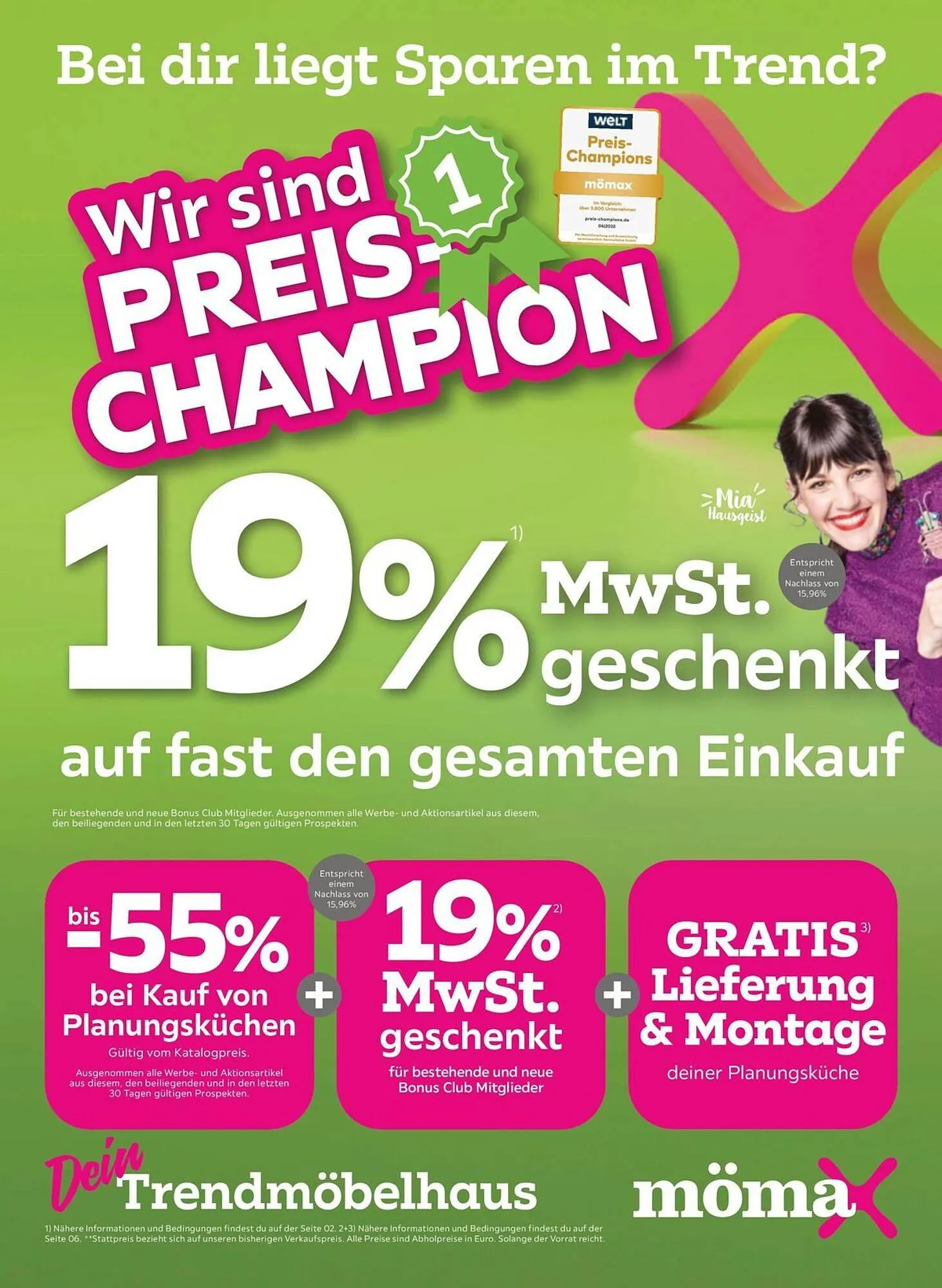 Mömax Prospekt von 29. September bis 7. Oktober 2025 - Prospekt seite 1