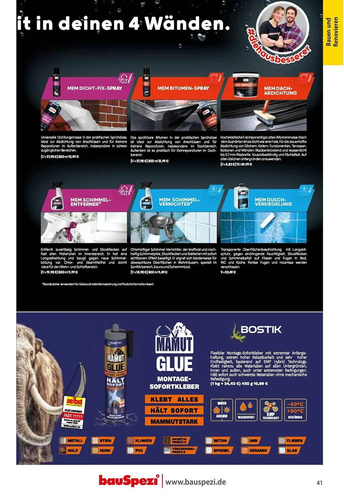 BauSpezi Prospekt von 15. April bis 31. Dezember 2026 - Prospekt seite 43