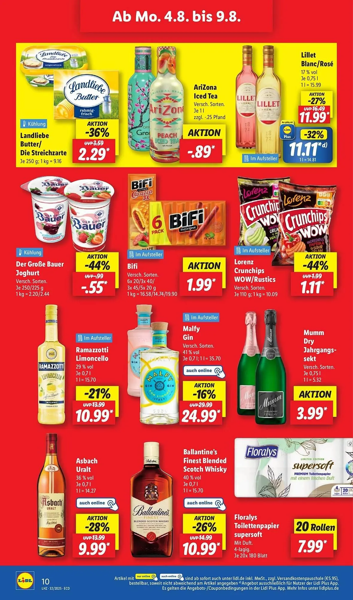 Lidl Prospekt von 4. August bis 10. August 2025 - Prospekt seite 16