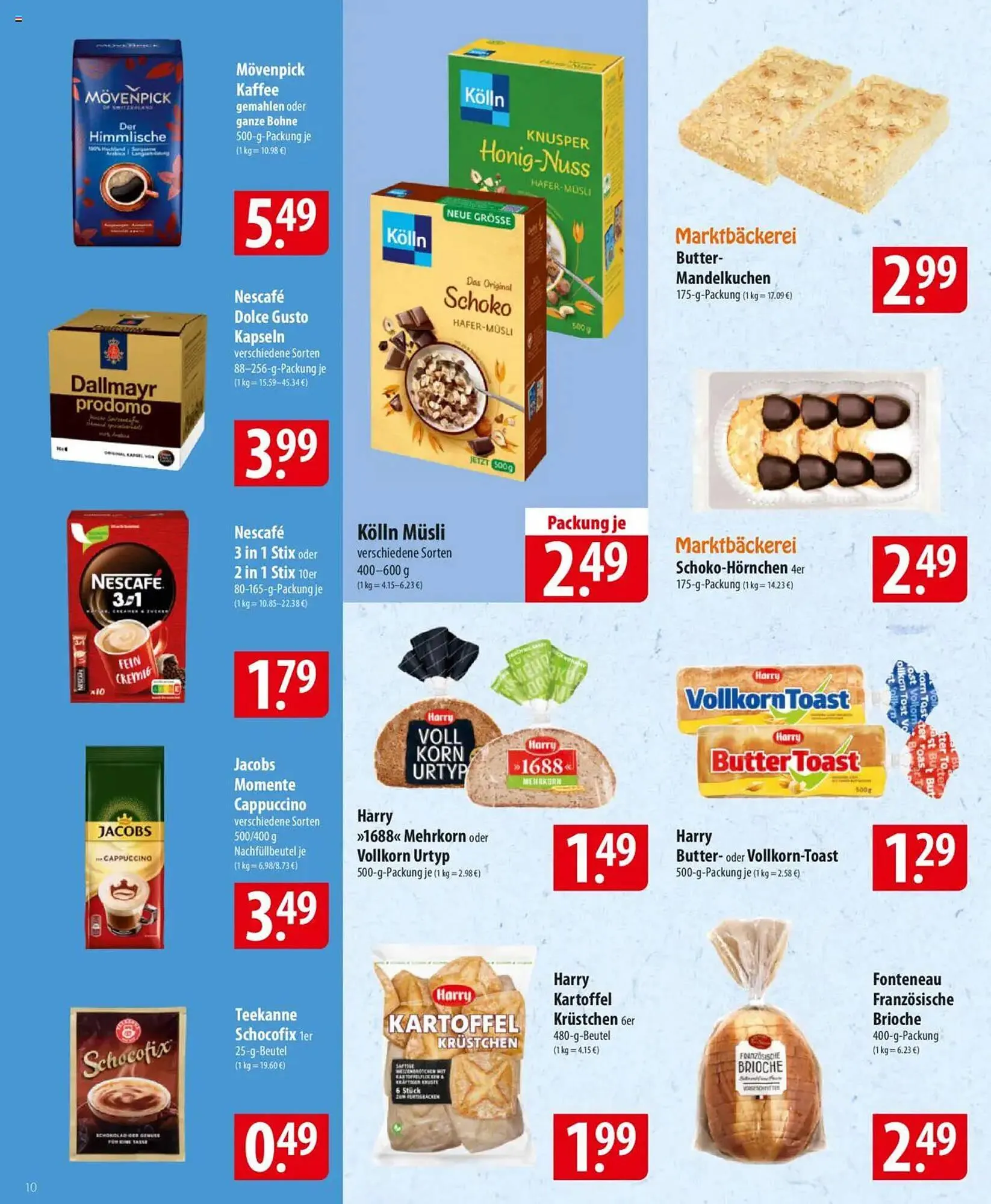 Famila Nord Ost Prospekt von 7. April bis 12. April 2025 - Prospekt seite 10