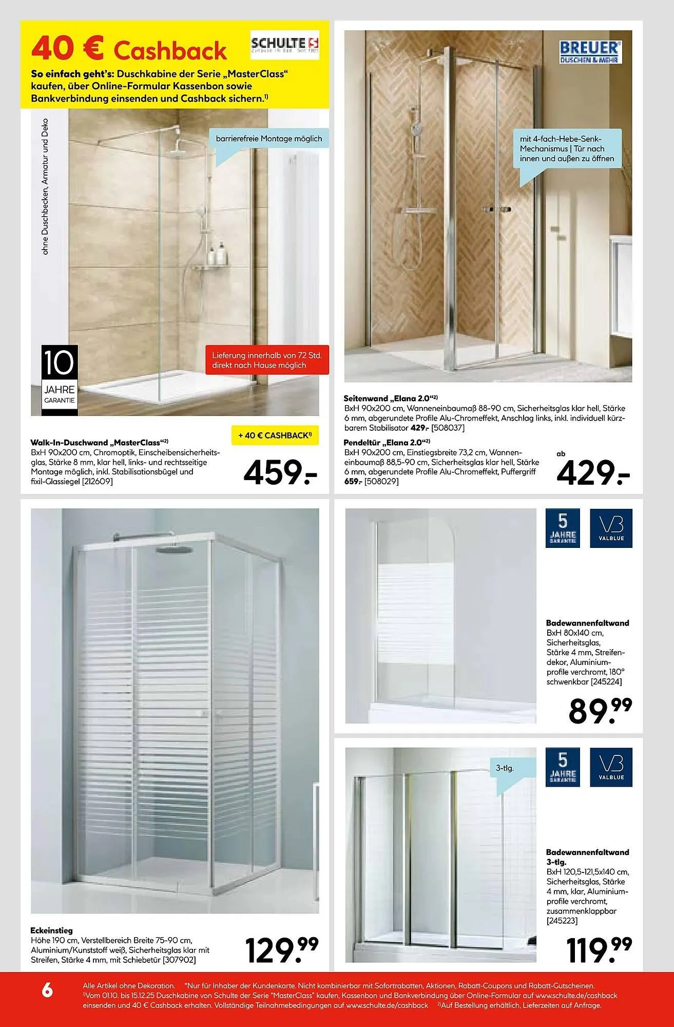 Hellweg Prospekt von 3. November bis 9. November 2025 - Prospekt seite 6