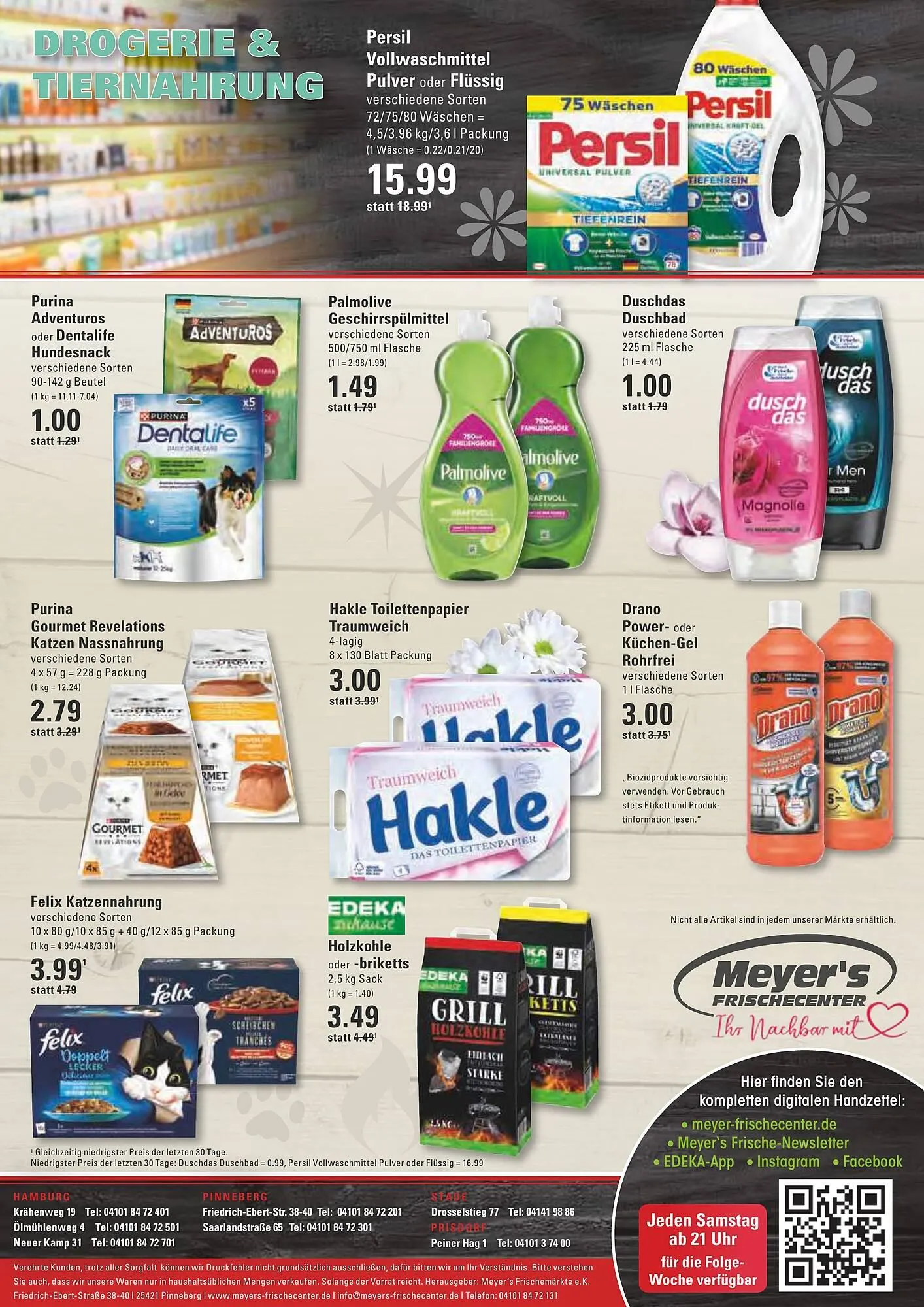 Meyer's Frischemarkt Prospekt von 6. April bis 11. April 2026 - Prospekt seite 16