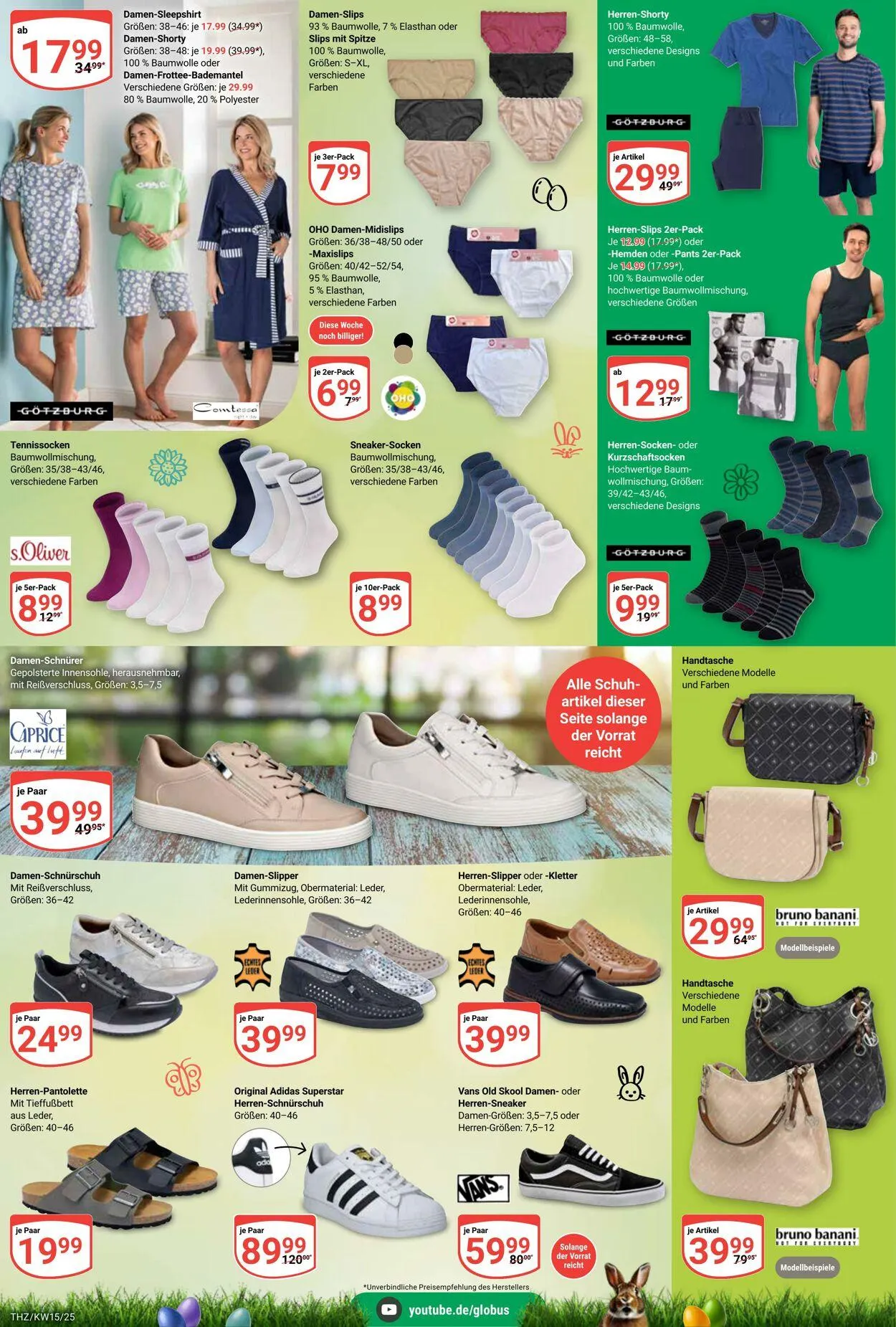 Globus - Theissen-Zeitz Aktueller Prospekt von 7. April bis 12. April 2025 - Prospekt seite 26