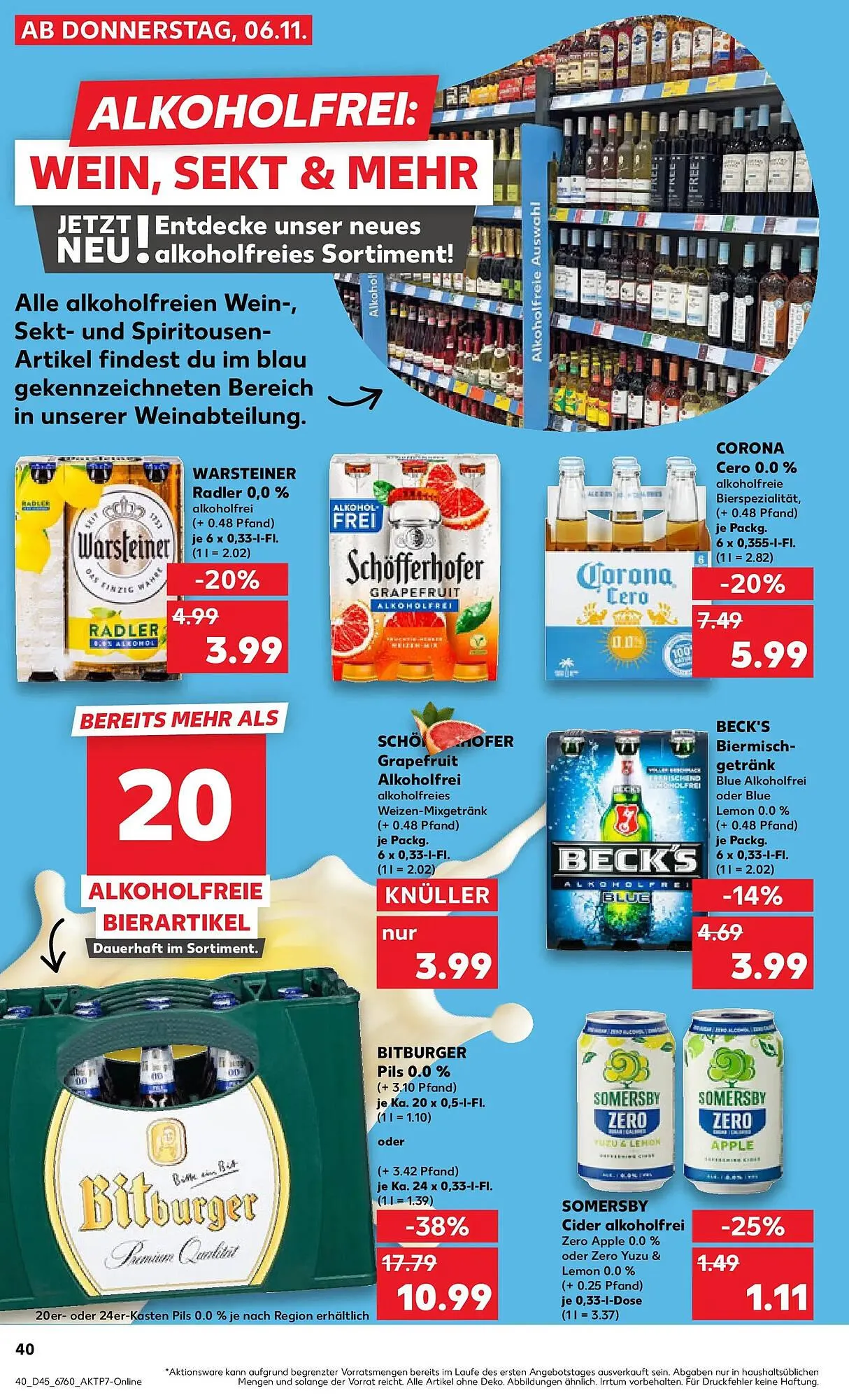 Kaufland Prospekt von 9. November bis 12. November 2025 - Prospekt seite 40