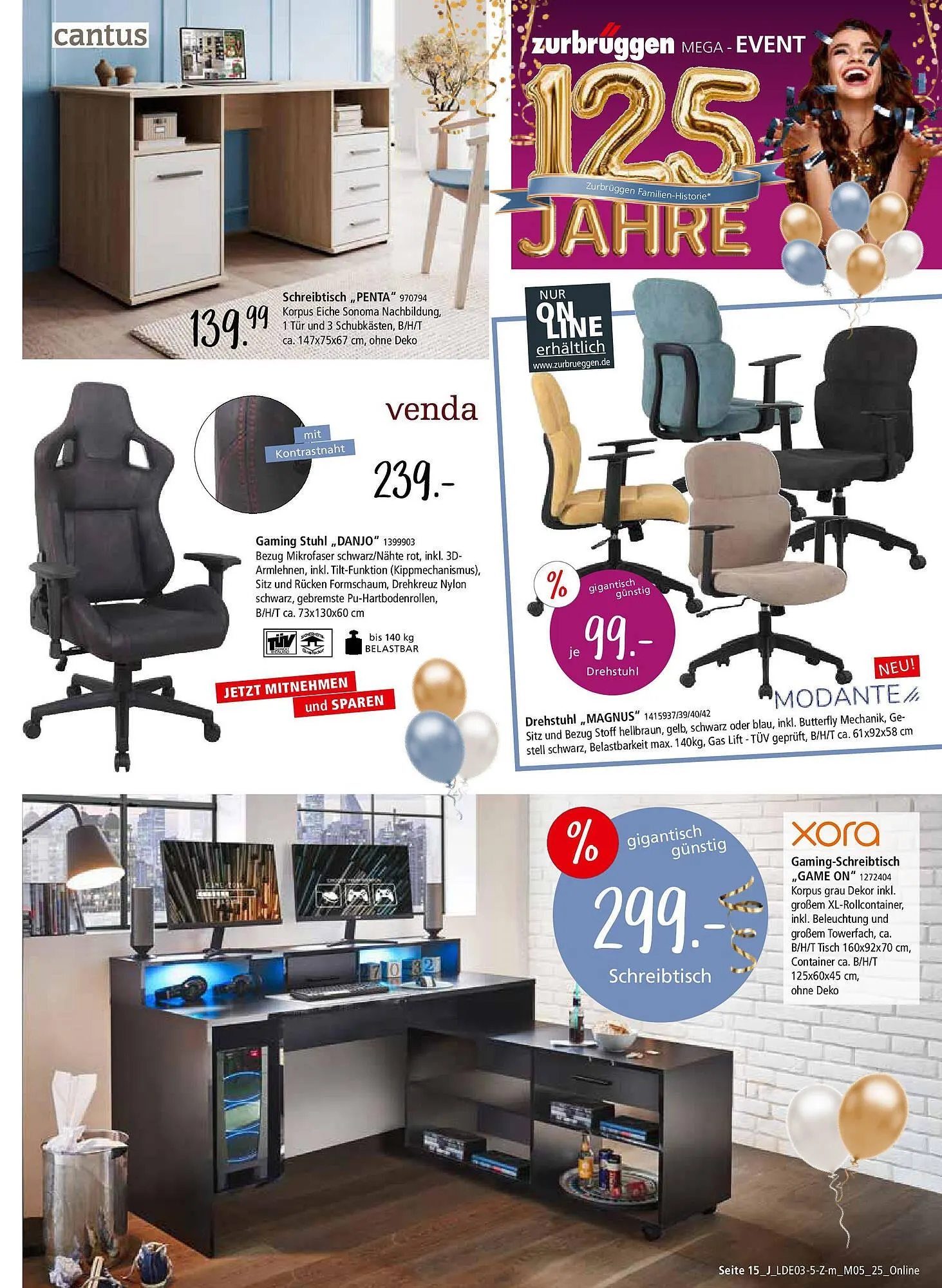 Zurbrüggen Prospekt von 28. März bis 3. Mai 2025 - Prospekt seite 39