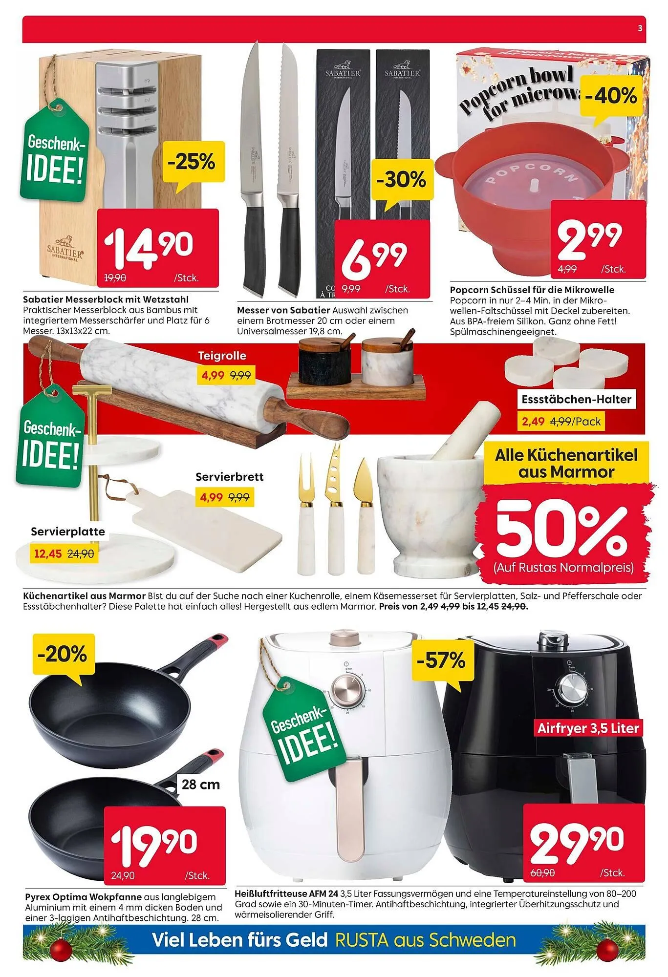 Rusta Prospekt von 6. Dezember bis 12. Dezember 2025 - Prospekt seite 3