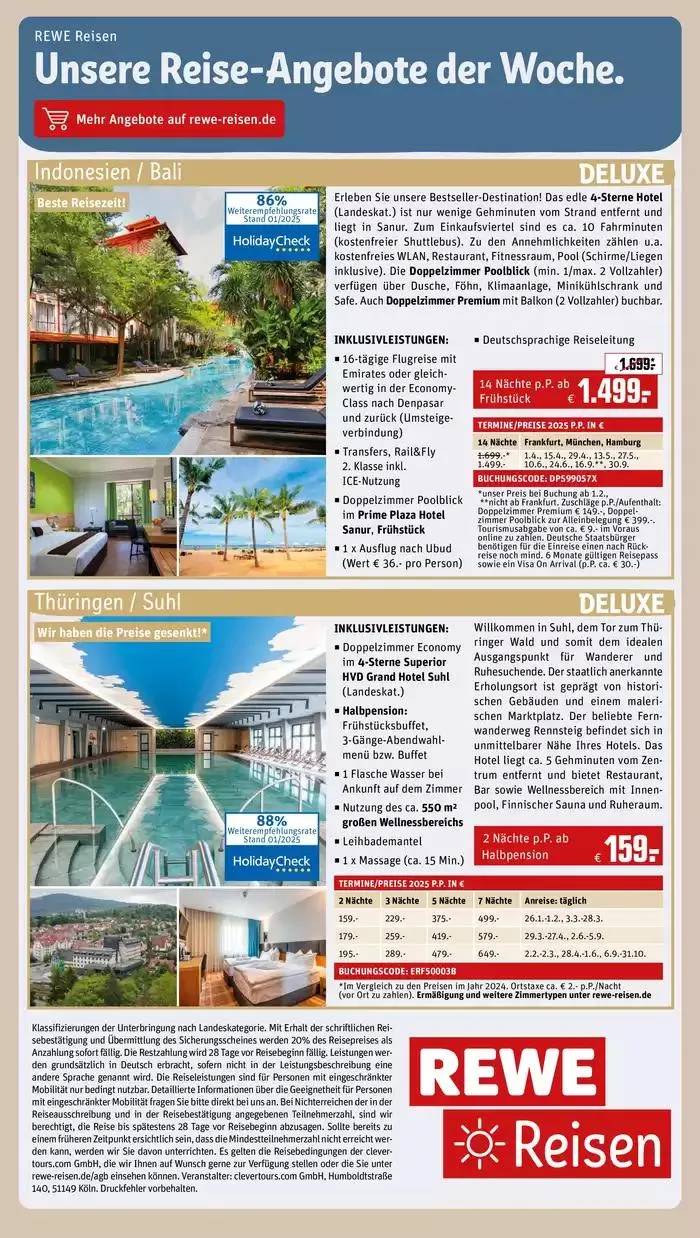 Exklusive Deals und Schnäppchen von 18. Januar bis 18. Januar 2025 - Prospekt seite 31