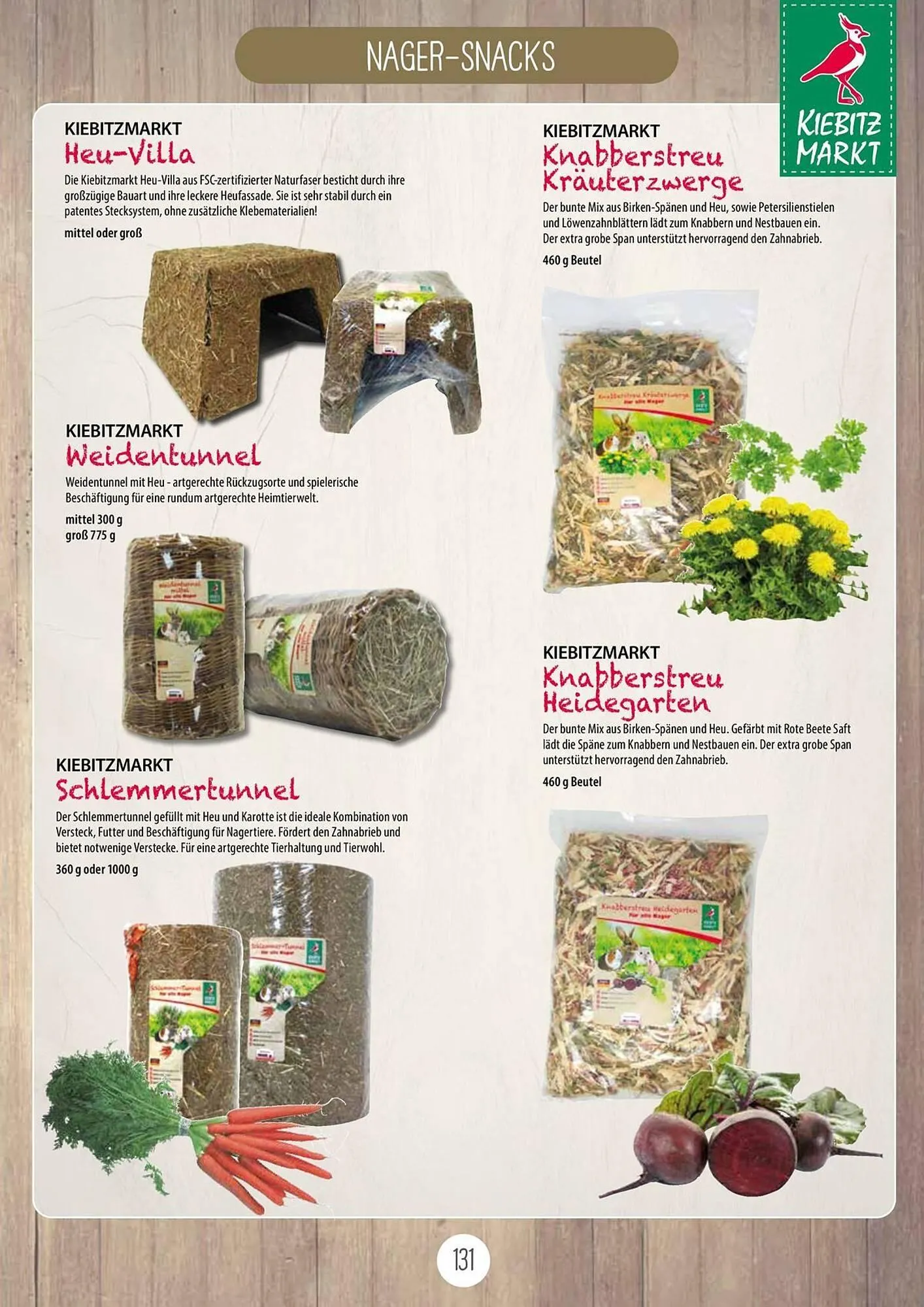 Kiebitzmarkt Prospekt von 16. April bis 31. August 2025 - Prospekt seite 131