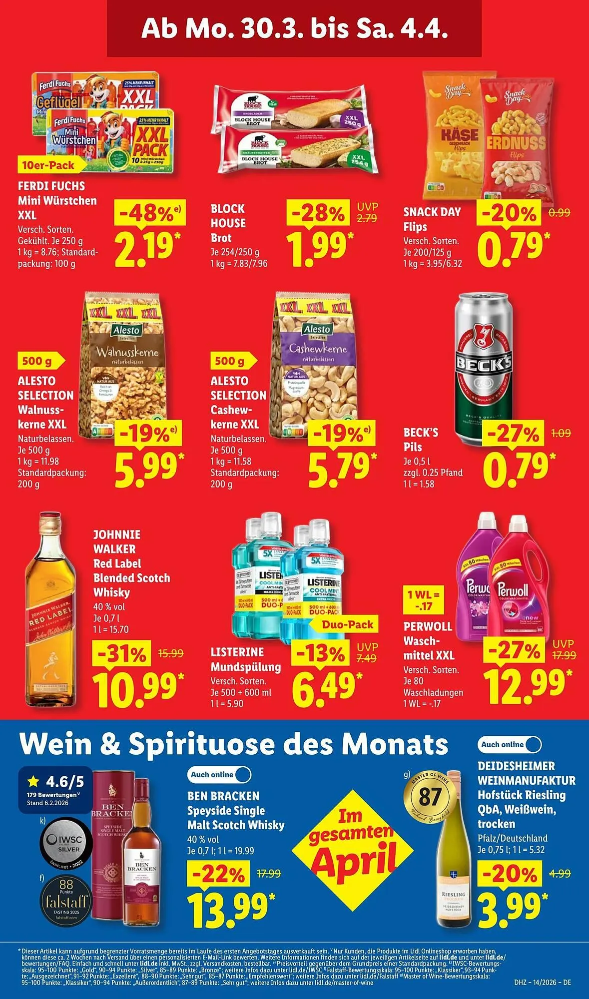 Lidl Prospekt von 30. März bis 5. April 2026 - Prospekt seite 17