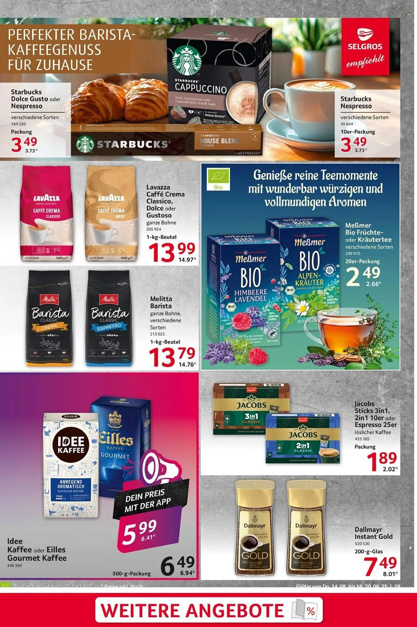 Selgros Prospekt von 14. August bis 20. August 2025 - Prospekt seite 19