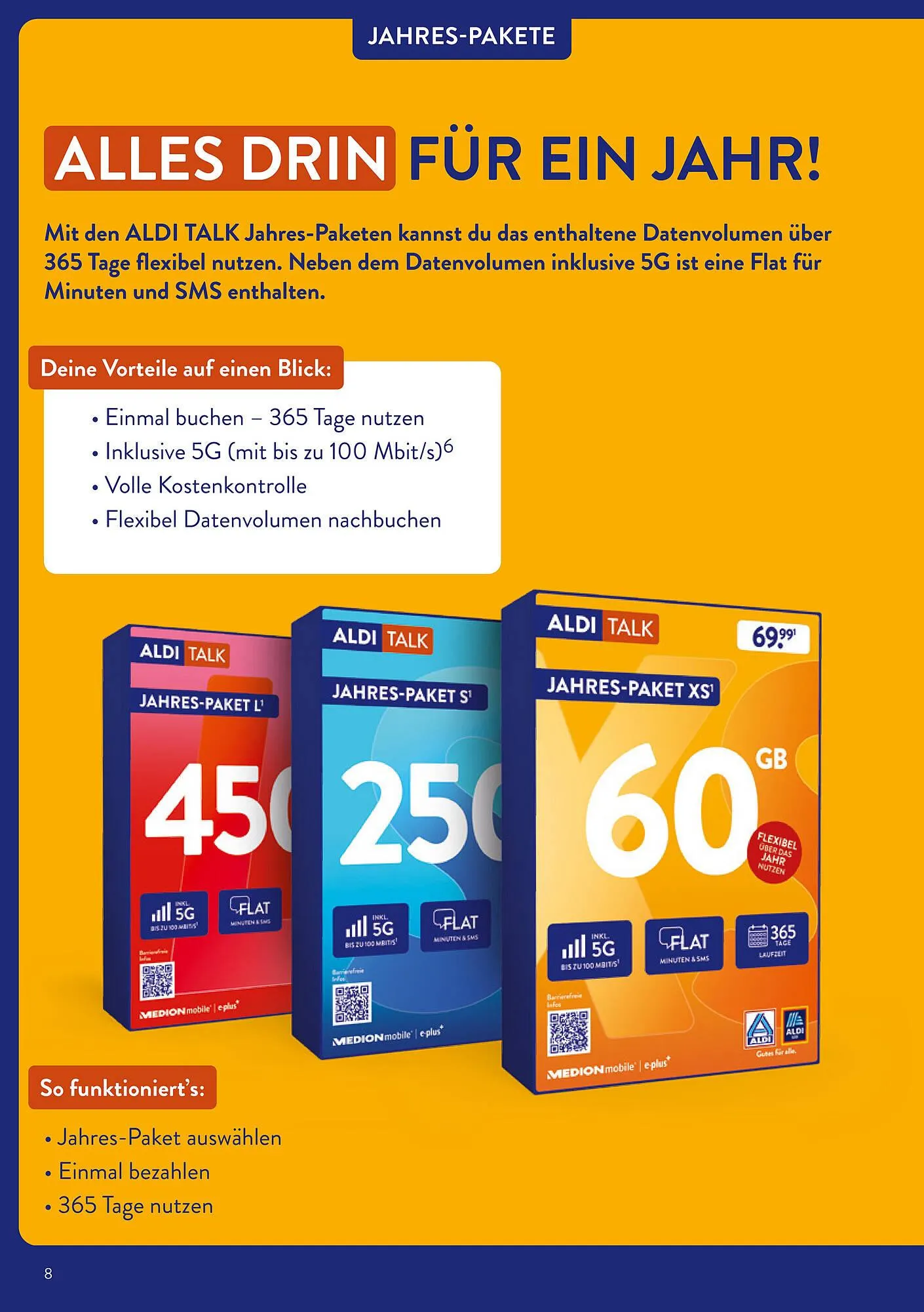 Aldi Süd Prospekt von 7. November bis 10. November 2025 - Prospekt seite 8